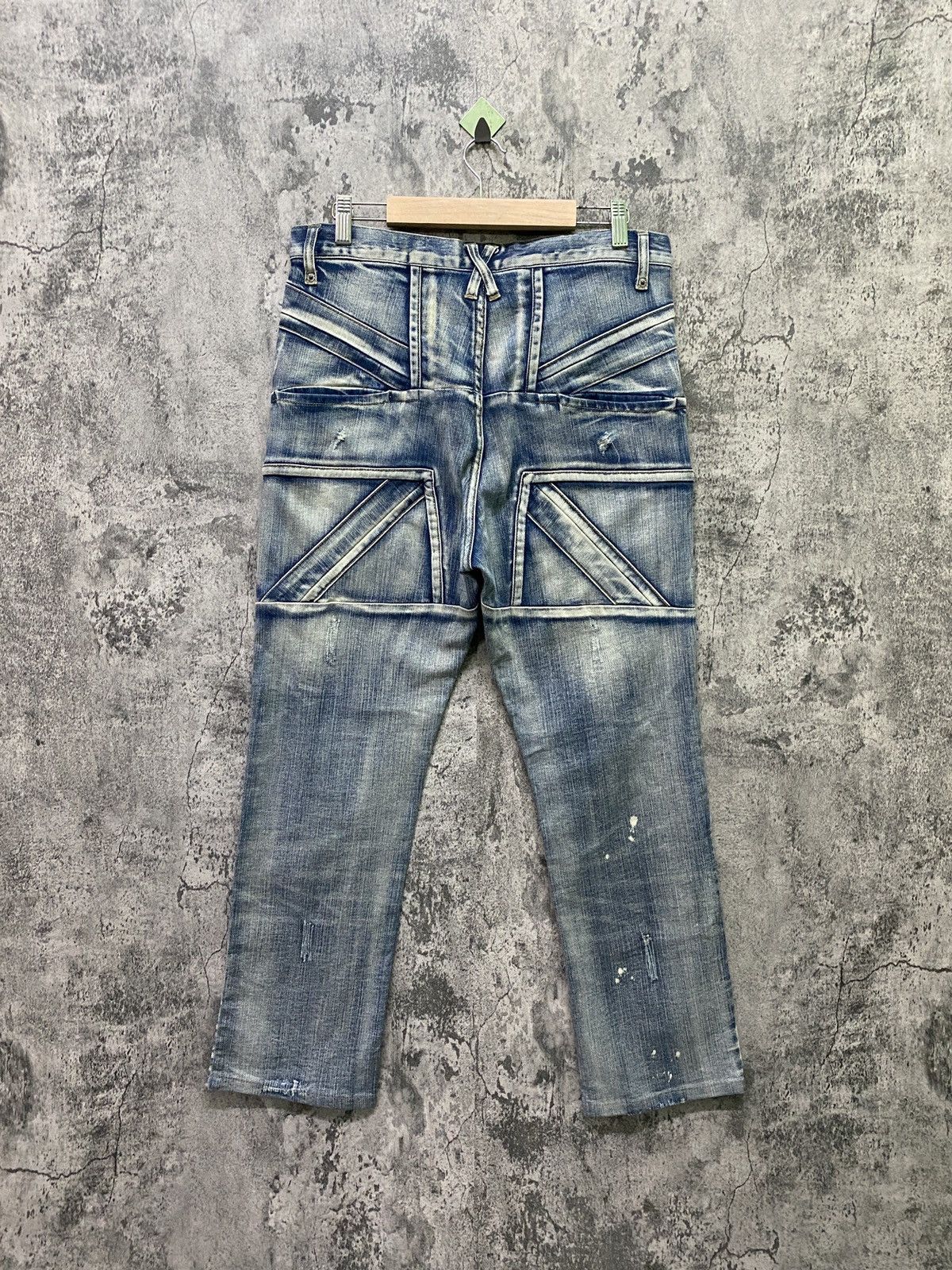 best shops Japan PPFM Great Britain Logo Back Denim