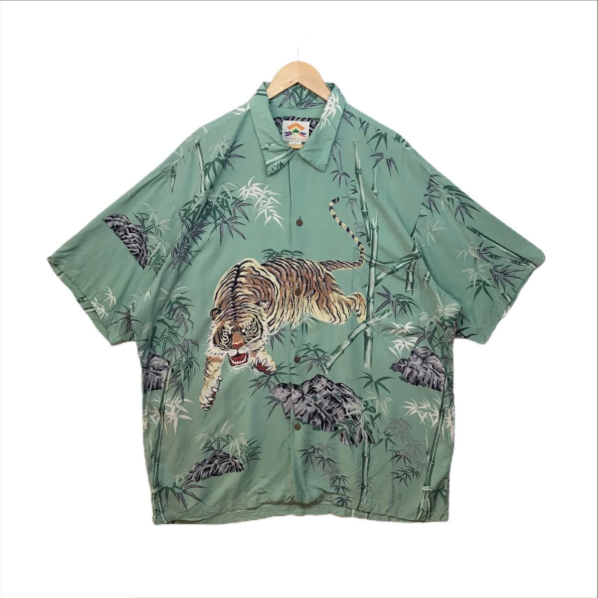 Other Hawaiian Shirt Tiger Rorr Aloha 100% Rayon Shirt Rare Size US XL / EU 56 / 4 - 1 Thumbnail