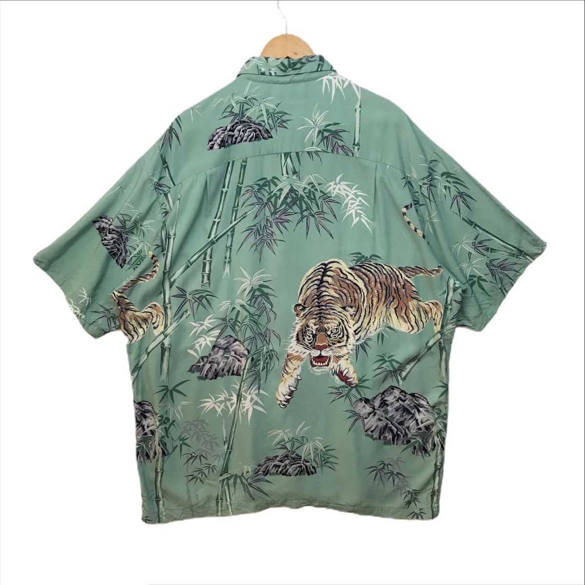 Other Hawaiian Shirt Tiger Rorr Aloha 100% Rayon Shirt Rare Size US XL / EU 56 / 4 - 3 Thumbnail
