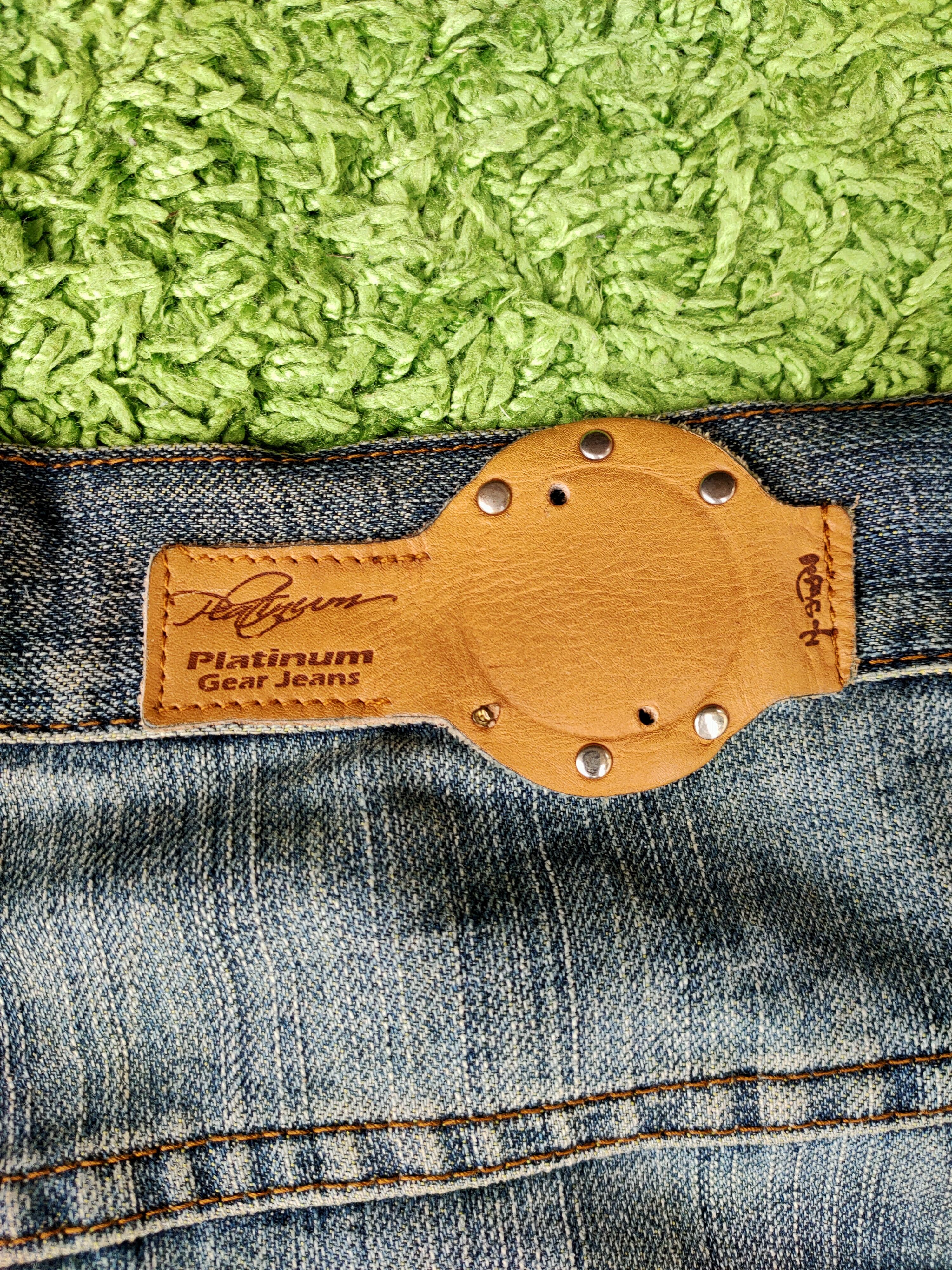 Japanese Brand × Vintage Rare Dragon Embroidery Platinum Gear jeans Size US 42 / EU 58 - 9 Thumbnail
