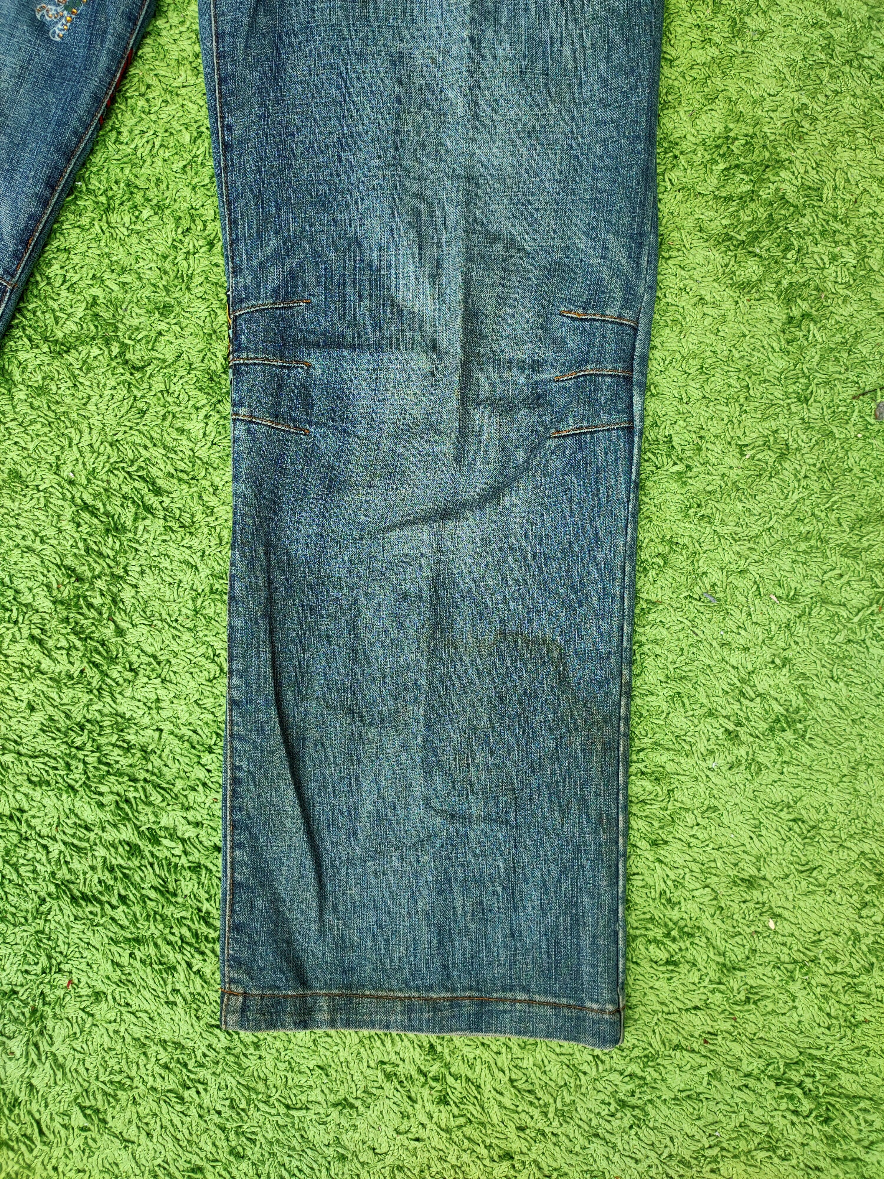 Japanese Brand × Vintage Rare Dragon Embroidery Platinum Gear jeans Size US 42 / EU 58 - 7 Thumbnail