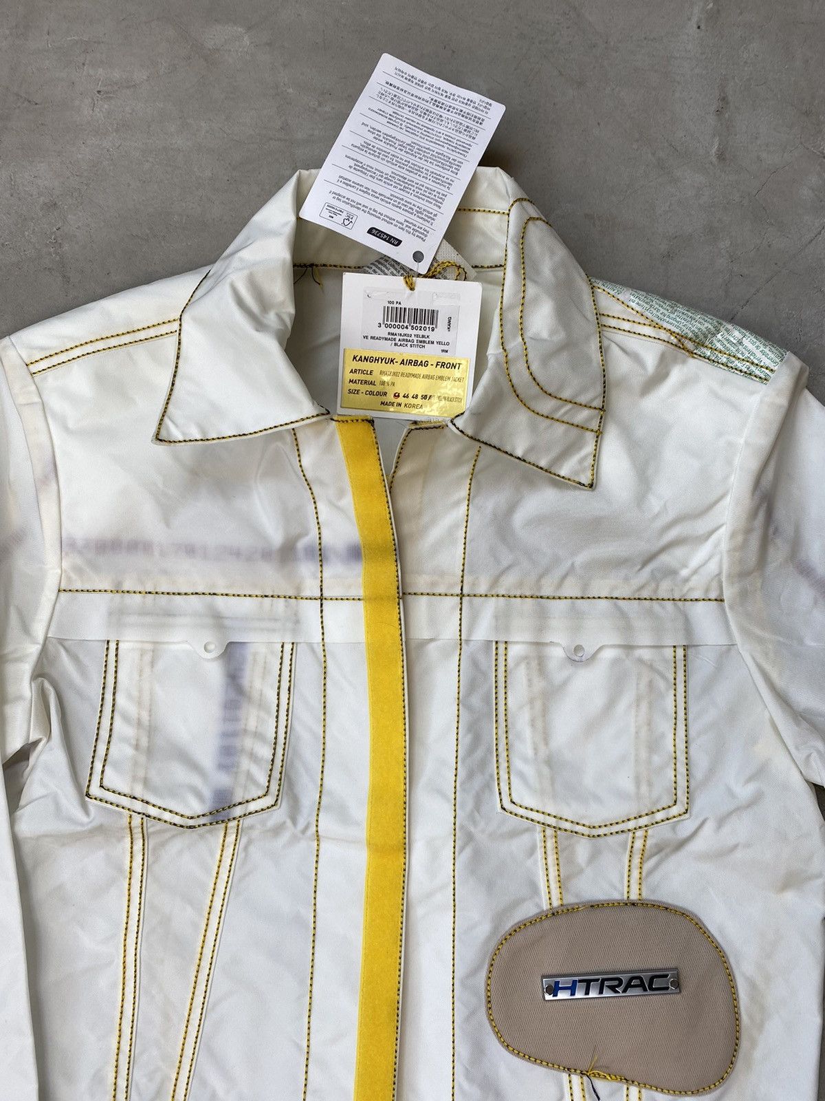 KANGHYUK Kanghyuk Recycled Airbag Velcro Strapped Jacket Size US S / EU 44-46 / 1 - 4 Thumbnail