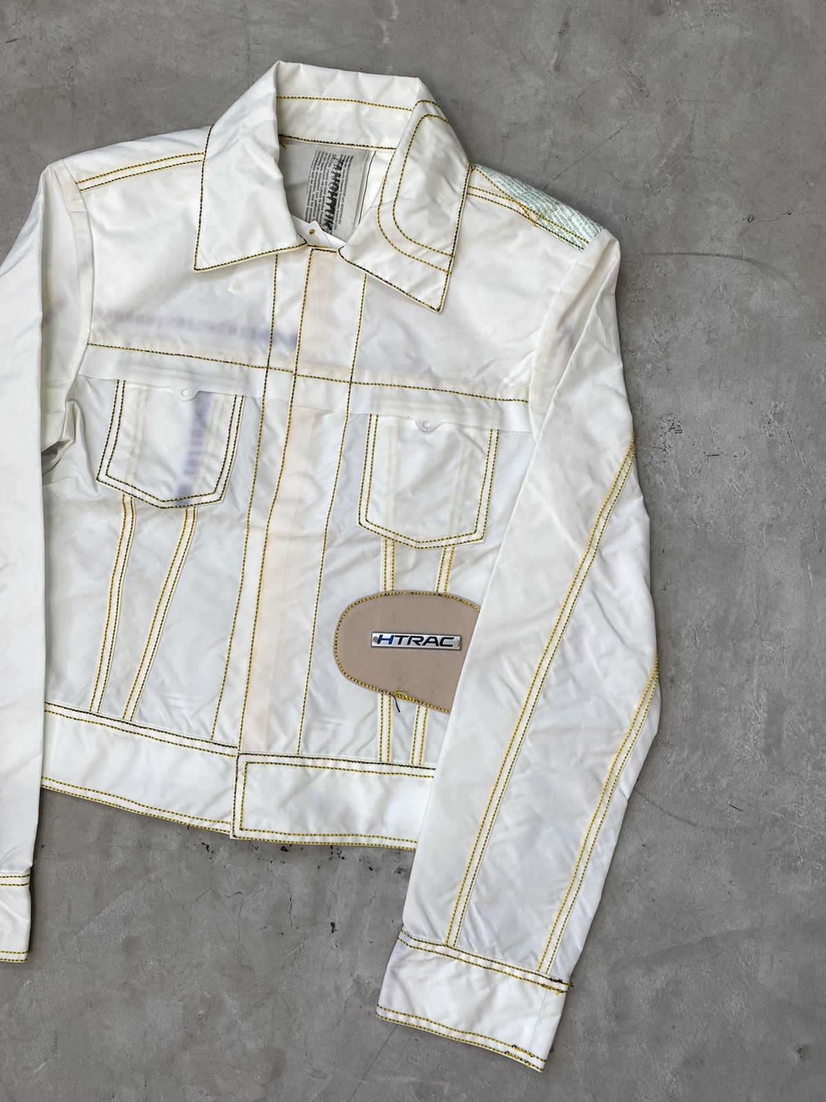 KANGHYUK Kanghyuk Recycled Airbag Velcro Strapped Jacket Size US S / EU 44-46 / 1 - 2 Thumbnail
