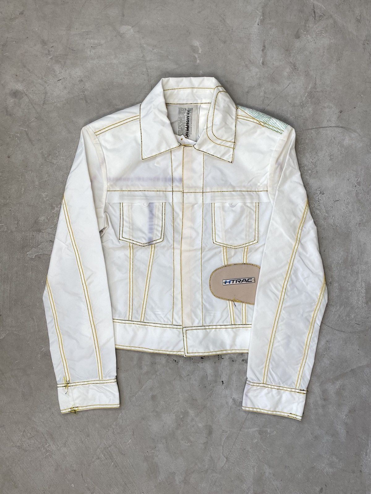 Kanghyuk Recycled Airbag Velcro Strapped Jacket