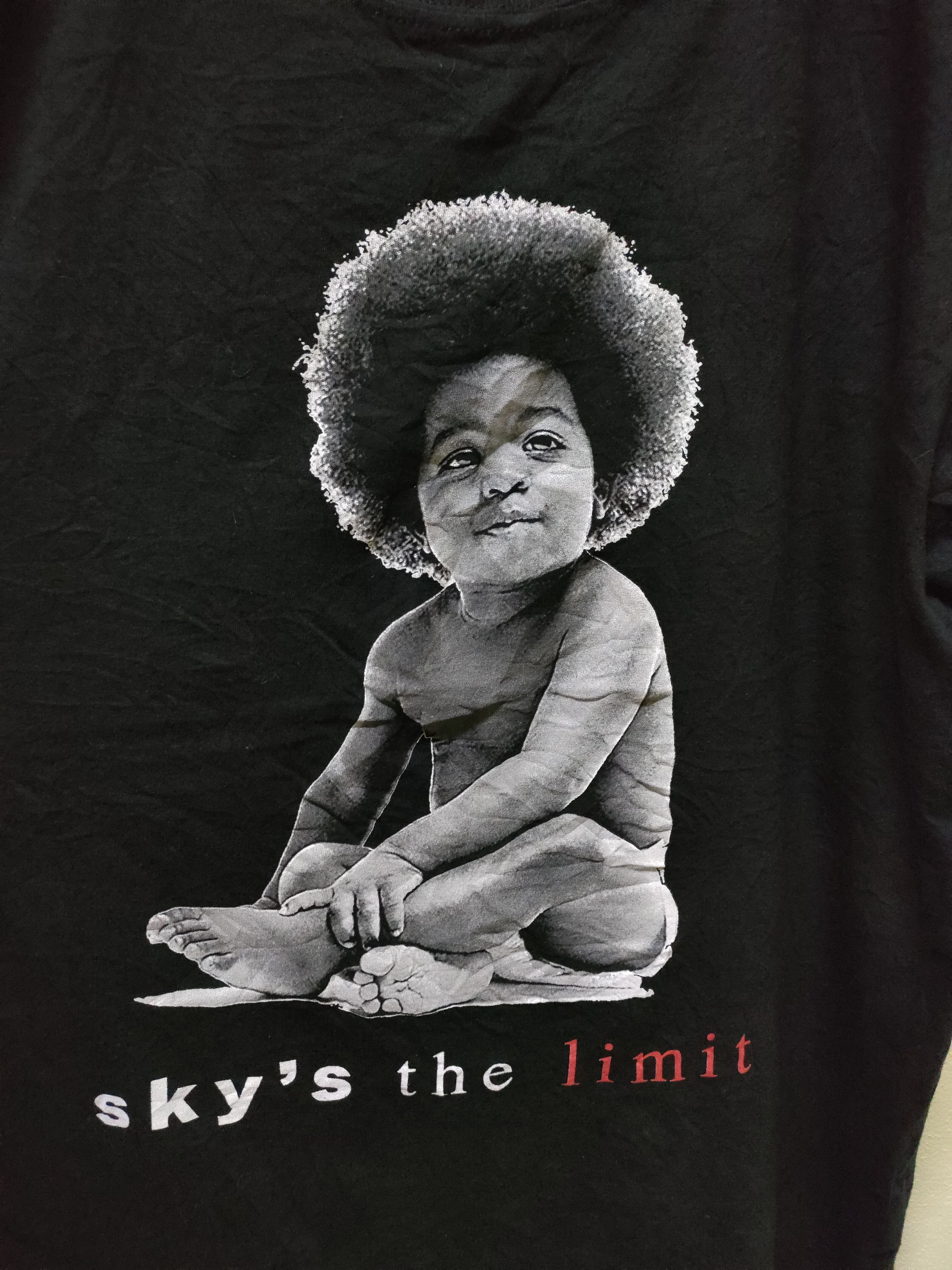 Rap Tees 🔥 Steals 🔥 Notorious Big Sky's The Limit Size US L / EU 52-54 / 3 - 3 Thumbnail