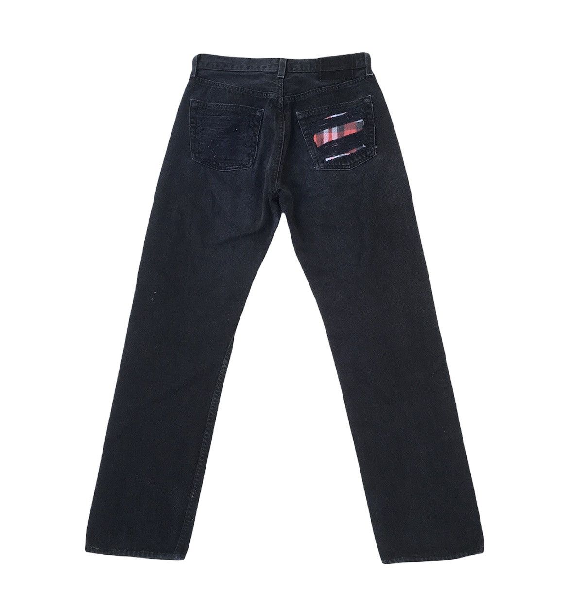 Japanese Brand × Seditionaries DISTRESSED JEANS PUNK STYLE FADED BLACK DENIM Size US 29 - 2 Thumbnail