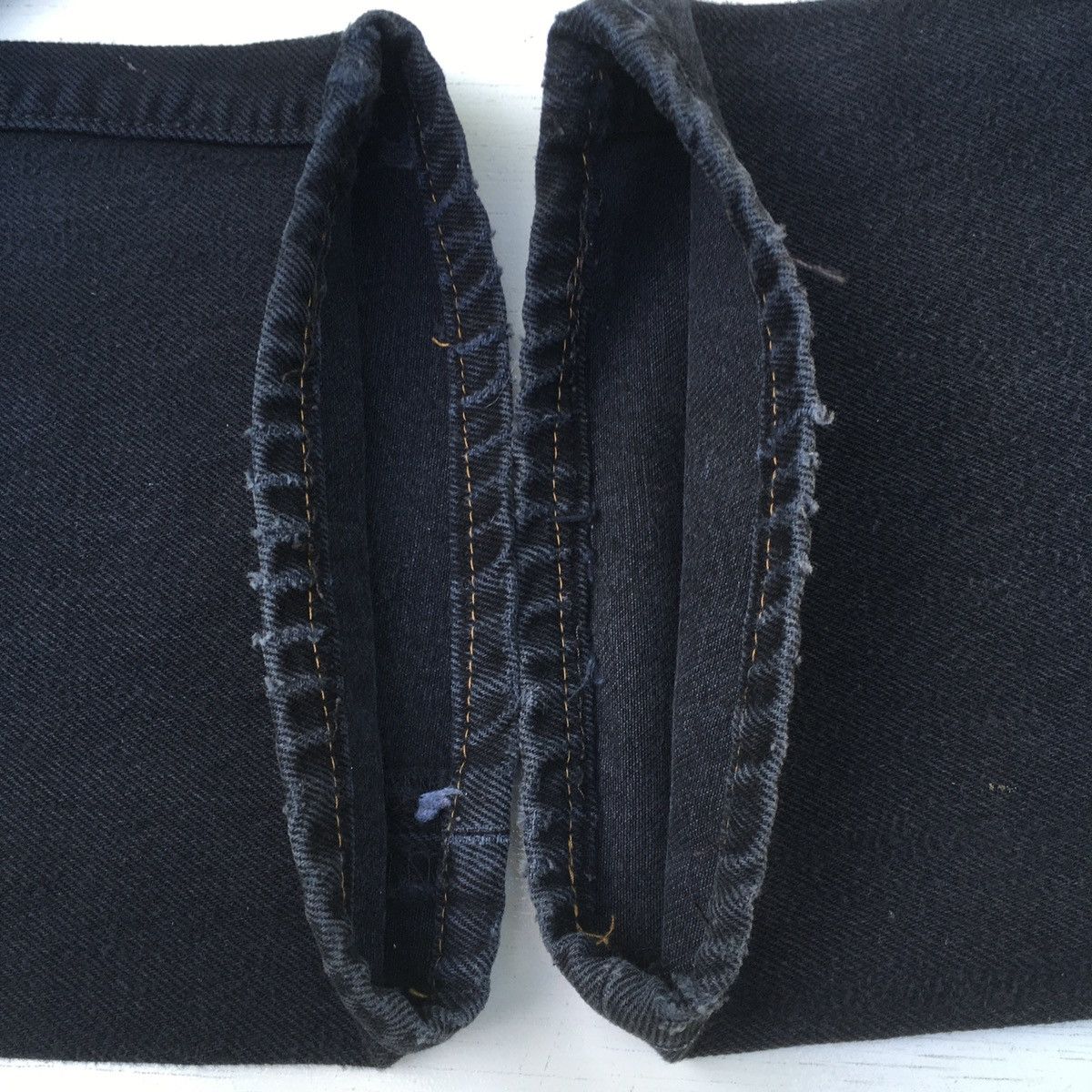 Japanese Brand × Seditionaries DISTRESSED JEANS PUNK STYLE FADED BLACK DENIM Size US 29 - 20 Thumbnail