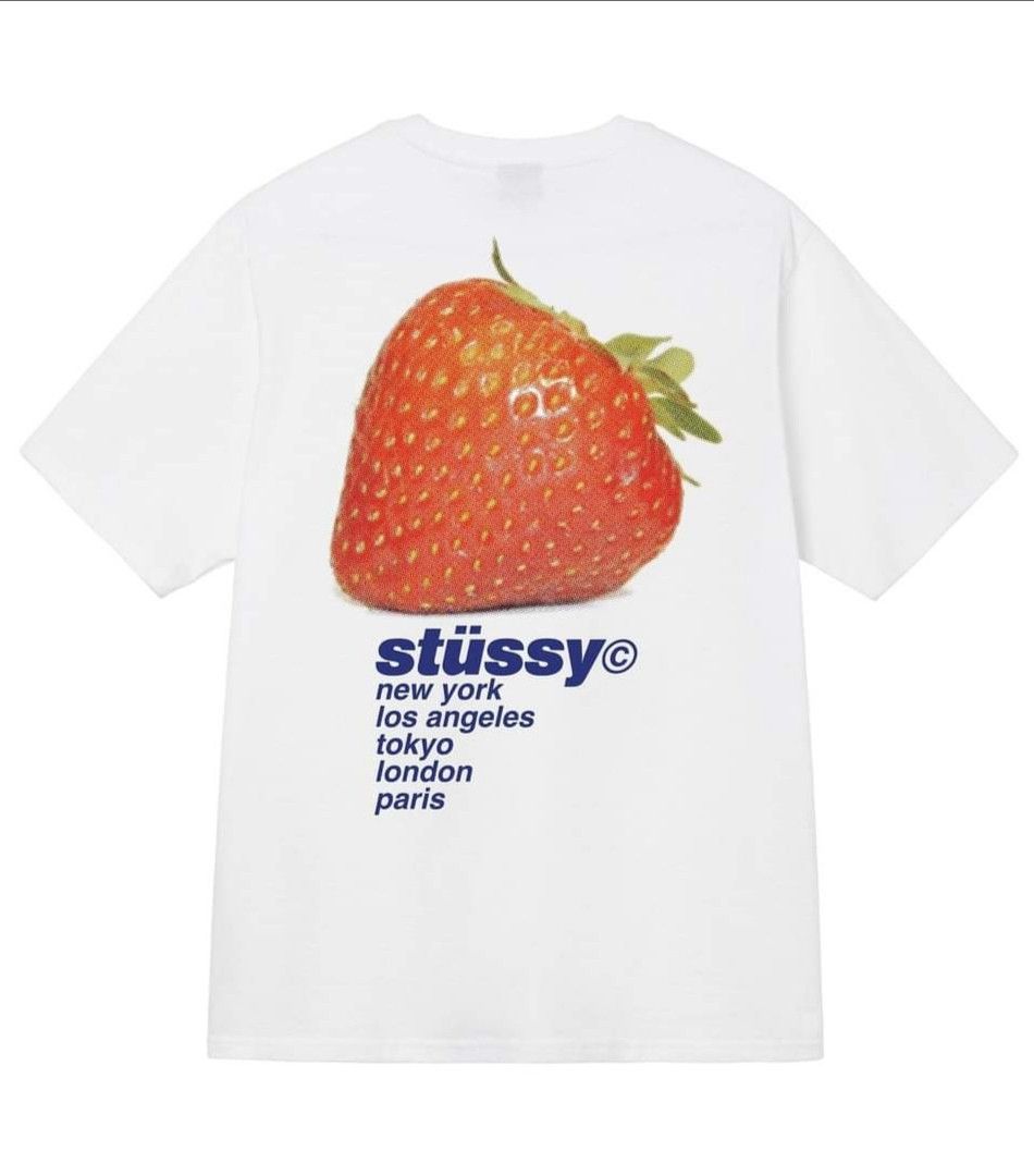 Supreme Strawberry Tee | Grailed