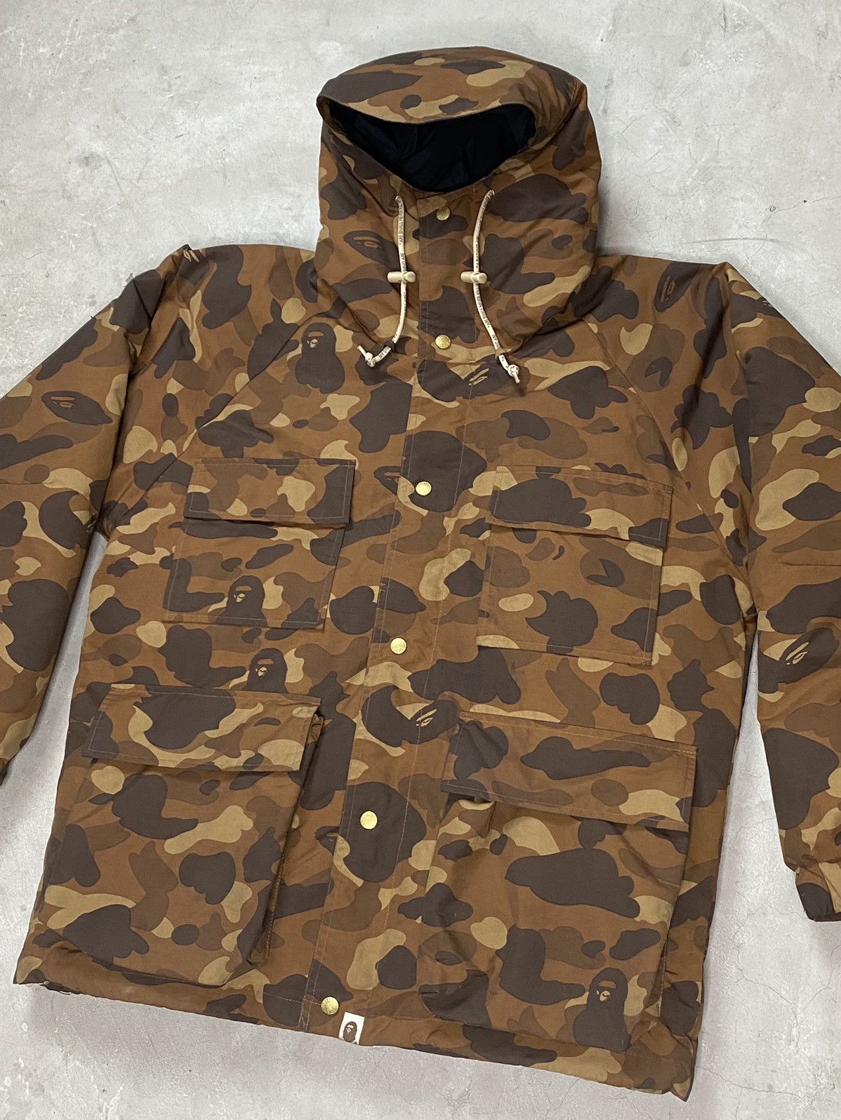 Bape Color Camo Puffer Jacket Size US L / EU 52-54 / 3 - 4 Thumbnail
