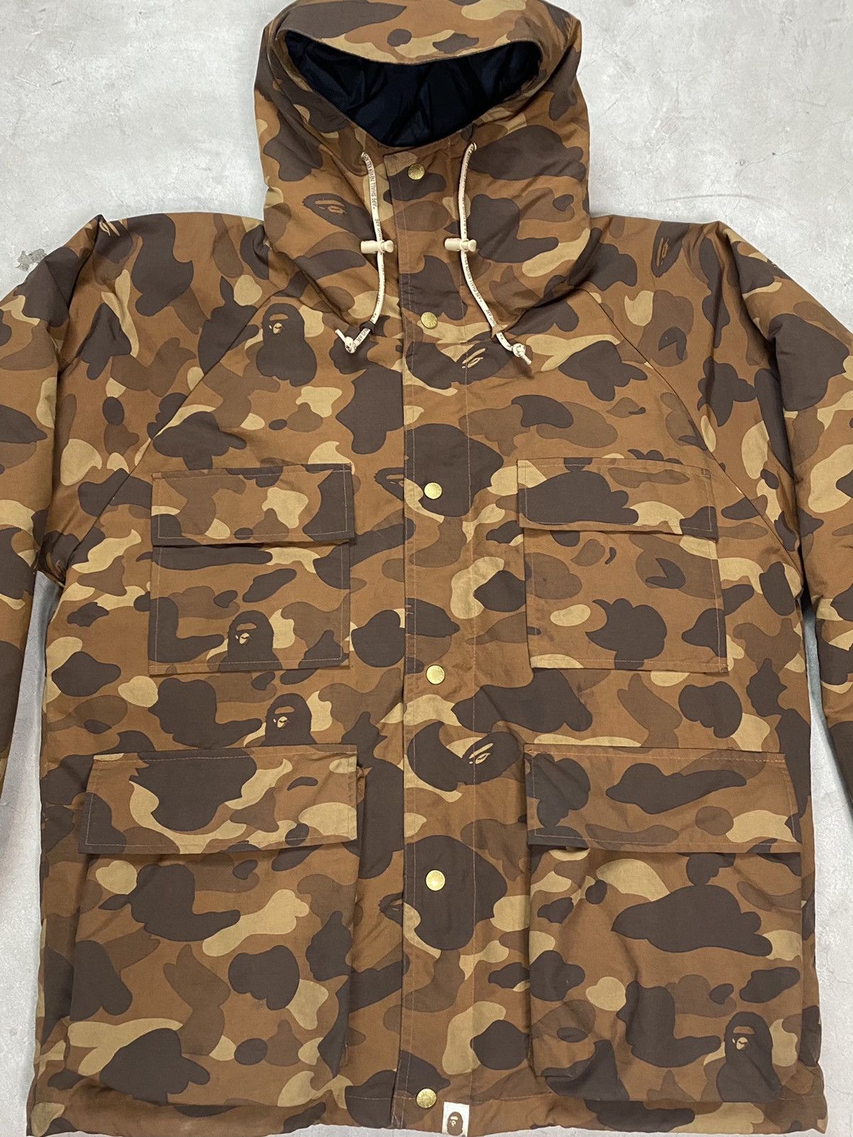 Bape Color Camo Puffer Jacket Size US L / EU 52-54 / 3 - 5 Thumbnail
