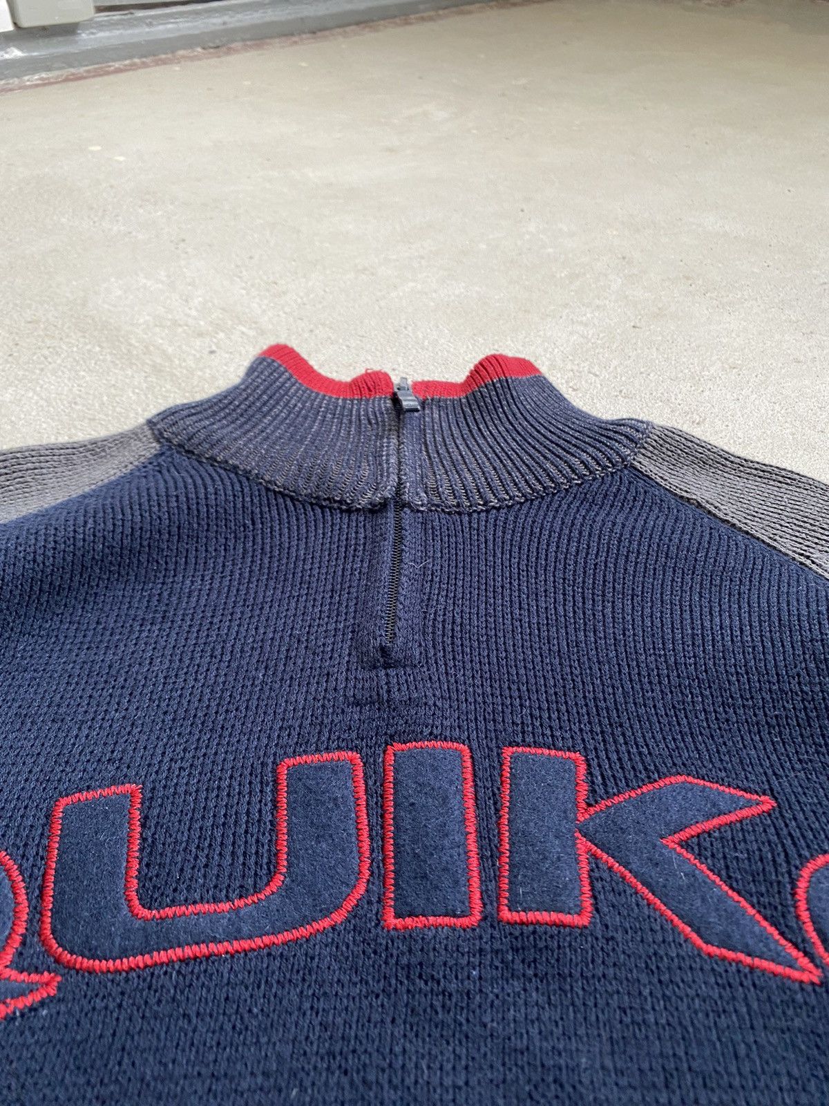 Quiksilver Y2K Archive Vintage Quiksilver Sweater Striped Hype Size US M / EU 48-50 / 2 - 12 Thumbnail