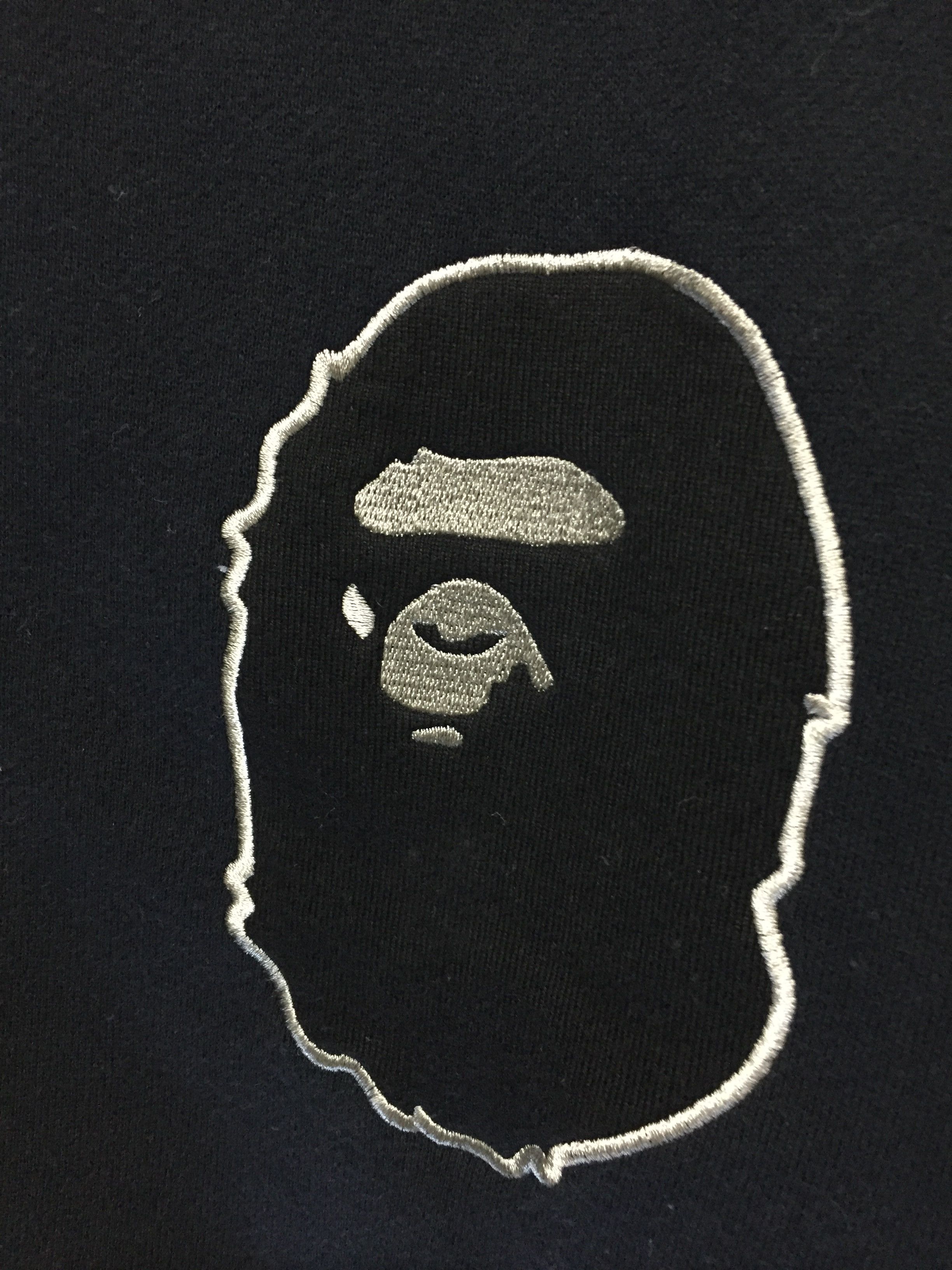 Bape OG 2001 BAPE raglan embroidered logo varsity jacket Size US L / EU 52-54 / 3 - 6 Thumbnail