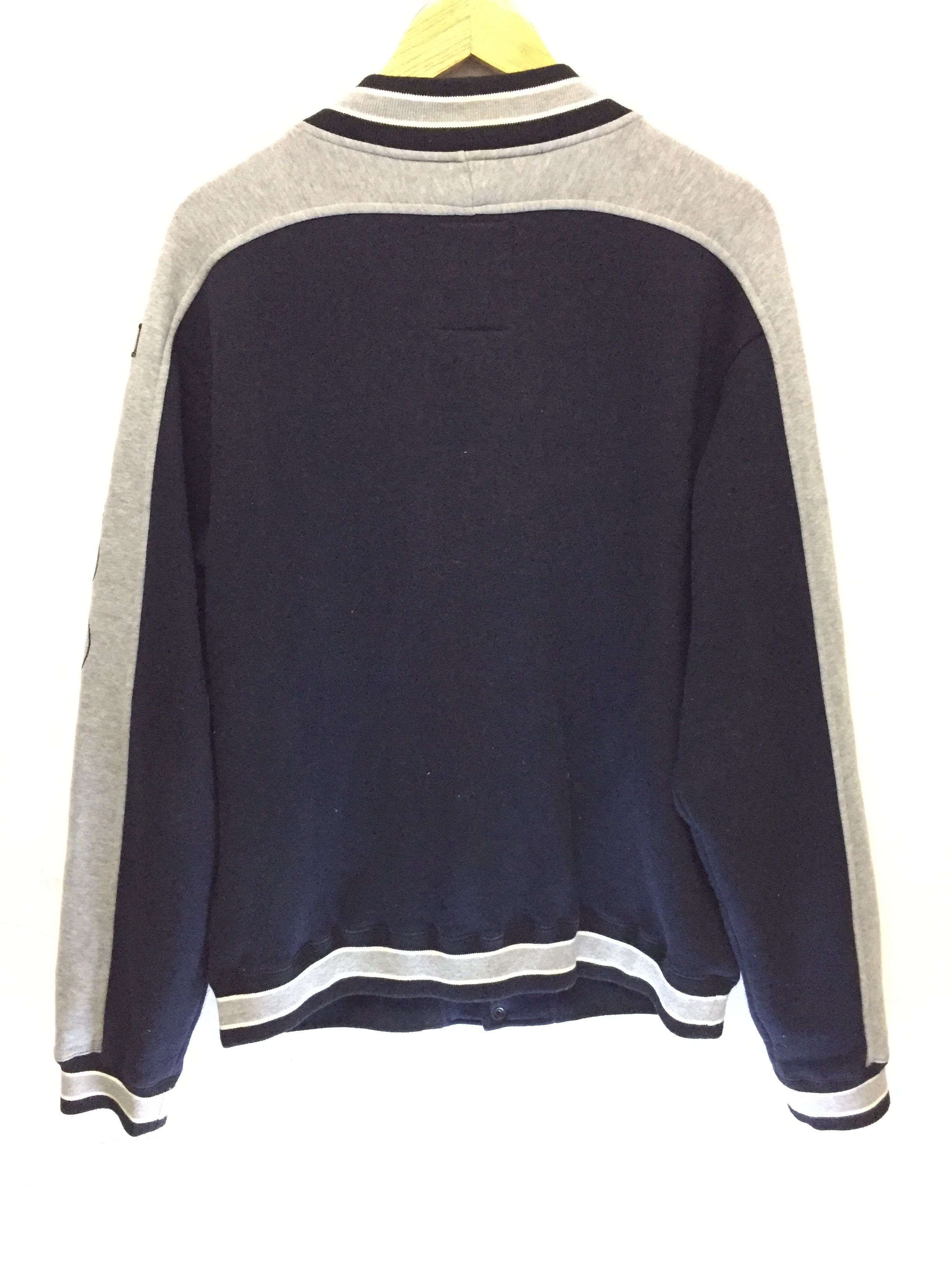 Bape OG 2001 BAPE raglan embroidered logo varsity jacket Size US L / EU 52-54 / 3 - 11 Thumbnail