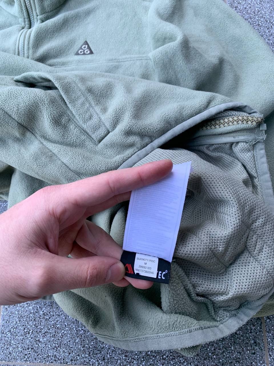 Nike × Nike ACG × Vintage Nike ACG vintage teddy fleece rare Size US M / EU 48-50 / 2 - 7 Thumbnail