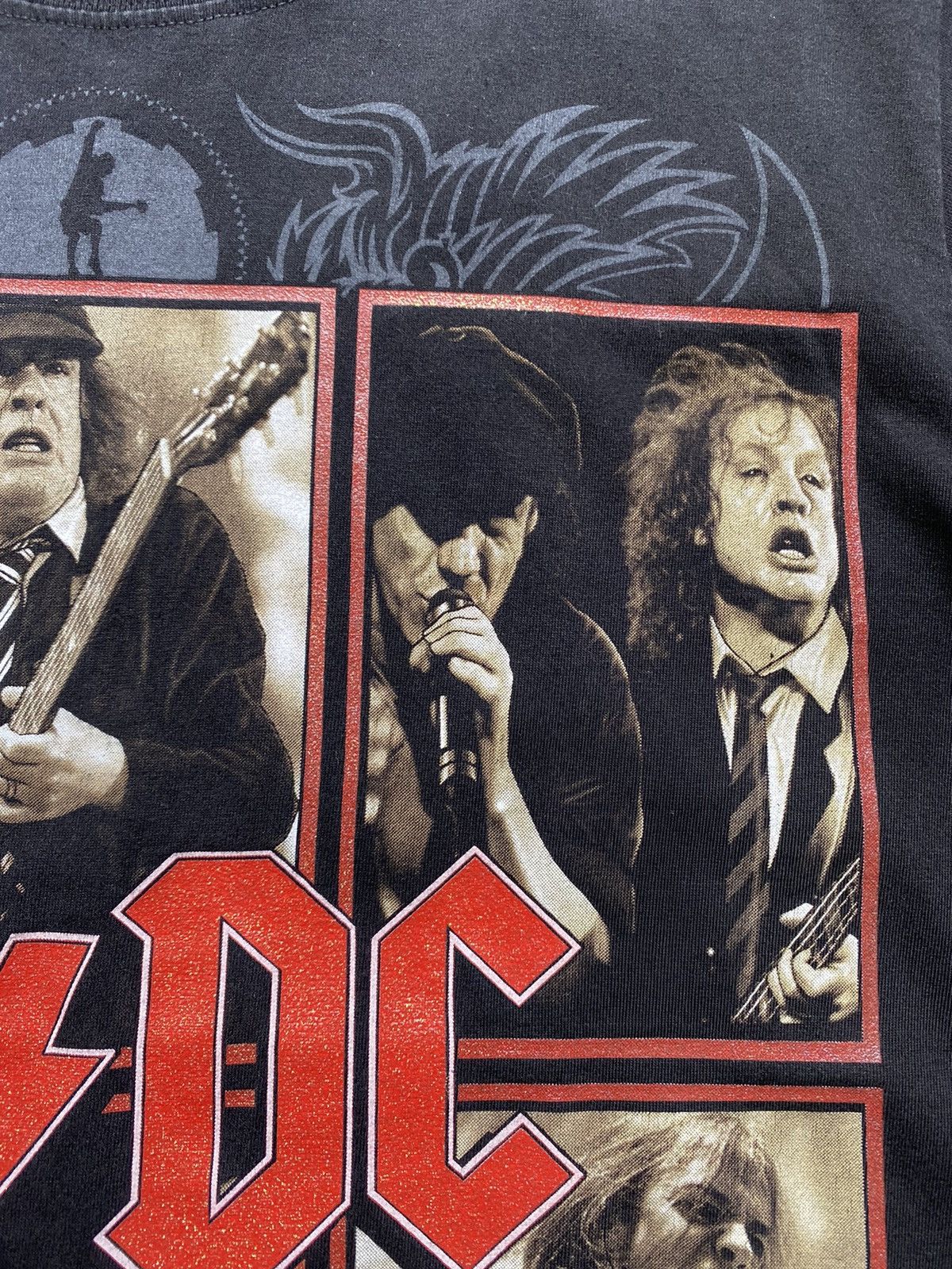 AC/DC Vintage 1990’s AC/DC T Shirt Maximum Rock n Roll Size US M / EU 48-50 / 2 - 7 Thumbnail