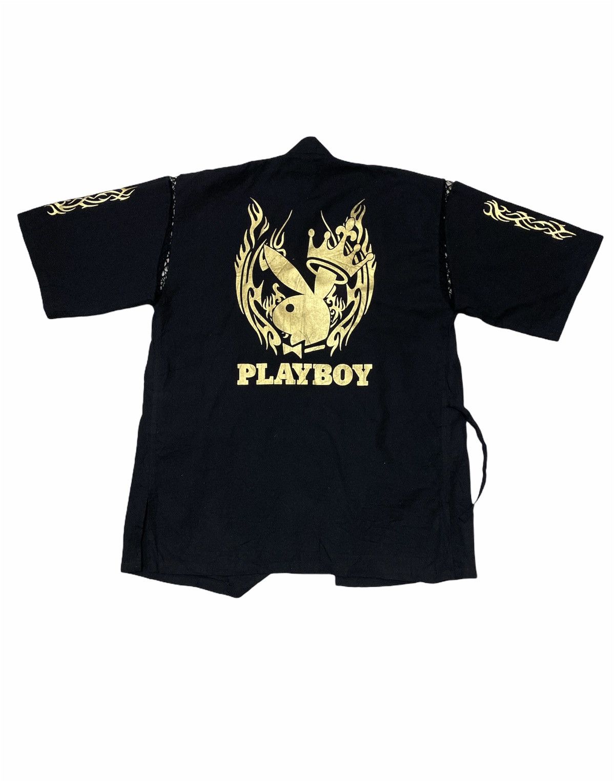 Playboy Playboy Noragi Kimono Jacket Gold Logo Design Size US M / EU 48-50 / 2 - 1 Thumbnail