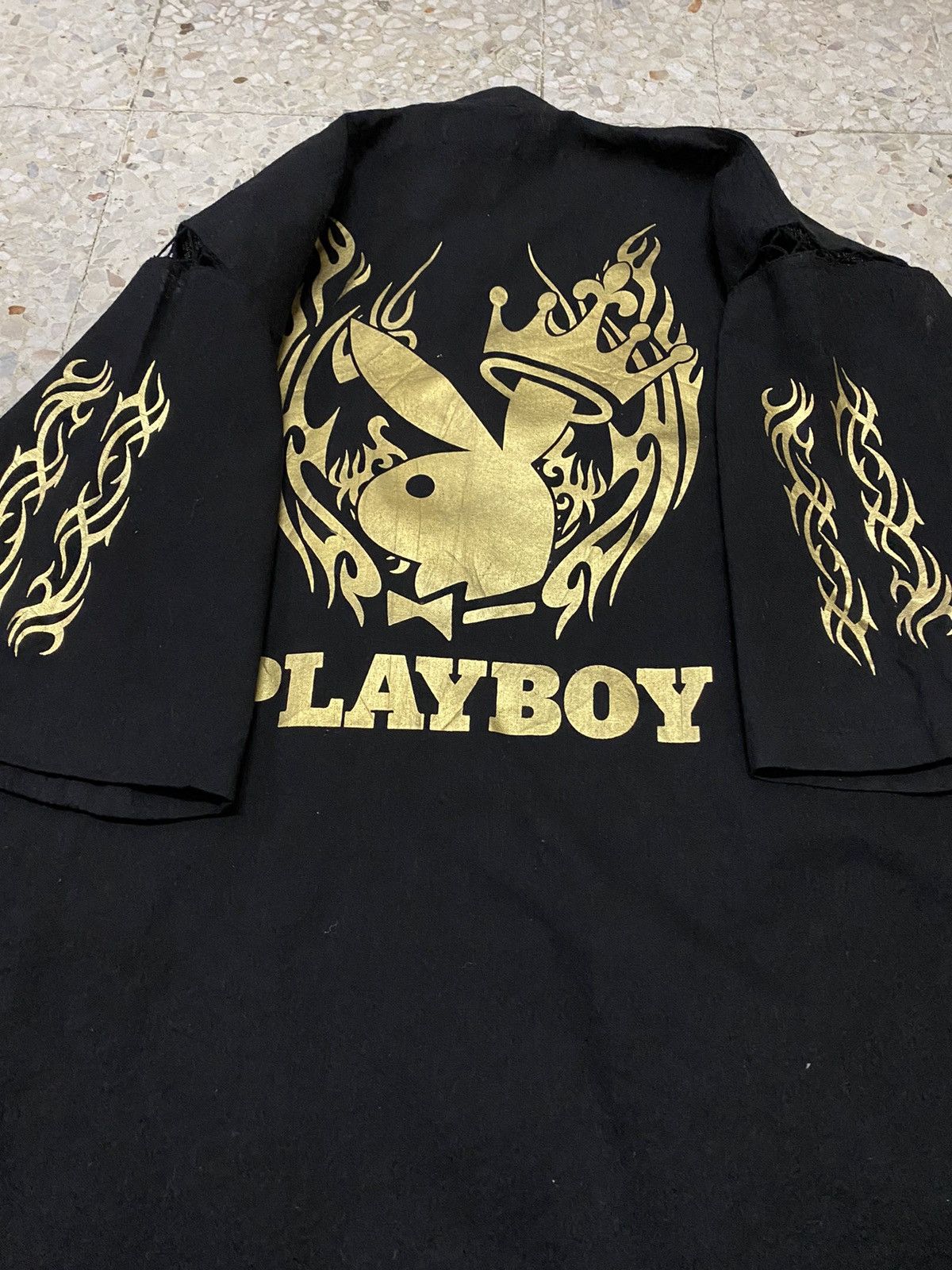 Playboy Playboy Noragi Kimono Jacket Gold Logo Design Size US M / EU 48-50 / 2 - 5 Thumbnail