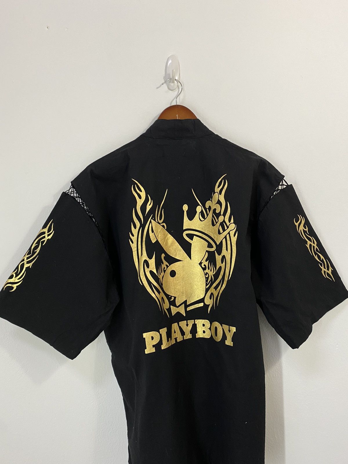 Playboy Playboy Noragi Kimono Jacket Gold Logo Design Size US M / EU 48-50 / 2 - 6 Thumbnail