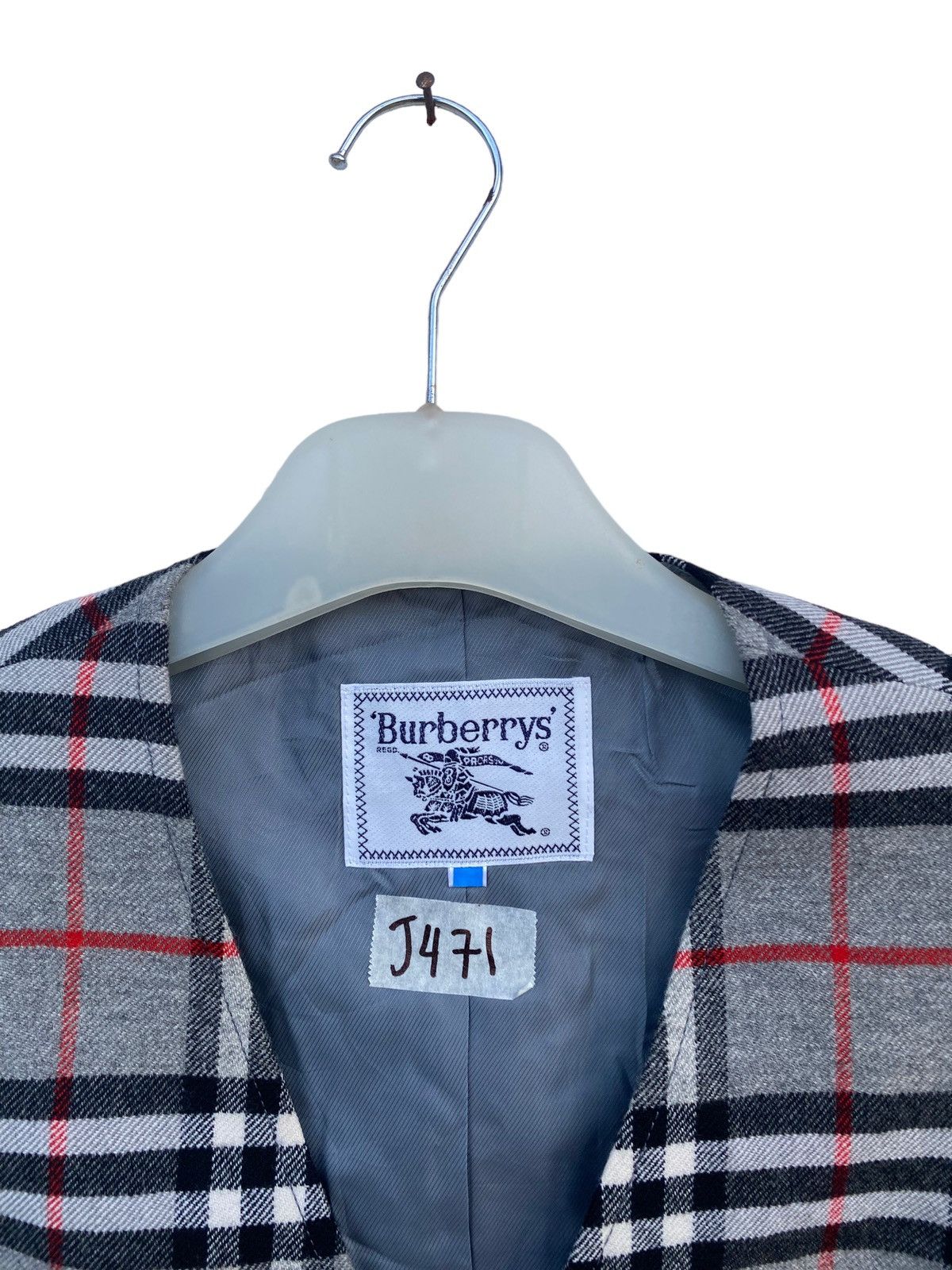 Burberry Vintage Burberry Nova Check Vest Size S / US 4 / IT 40 - 2 Thumbnail