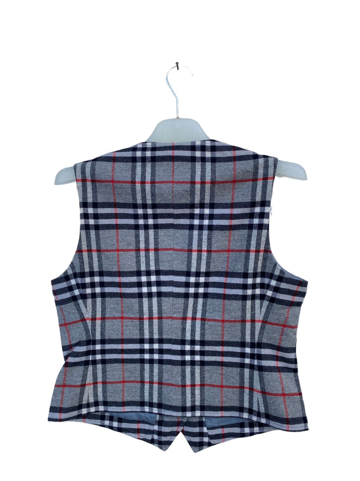 Burberry Vintage Burberry Nova Check Vest Size S / US 4 / IT 40 - 3 Thumbnail