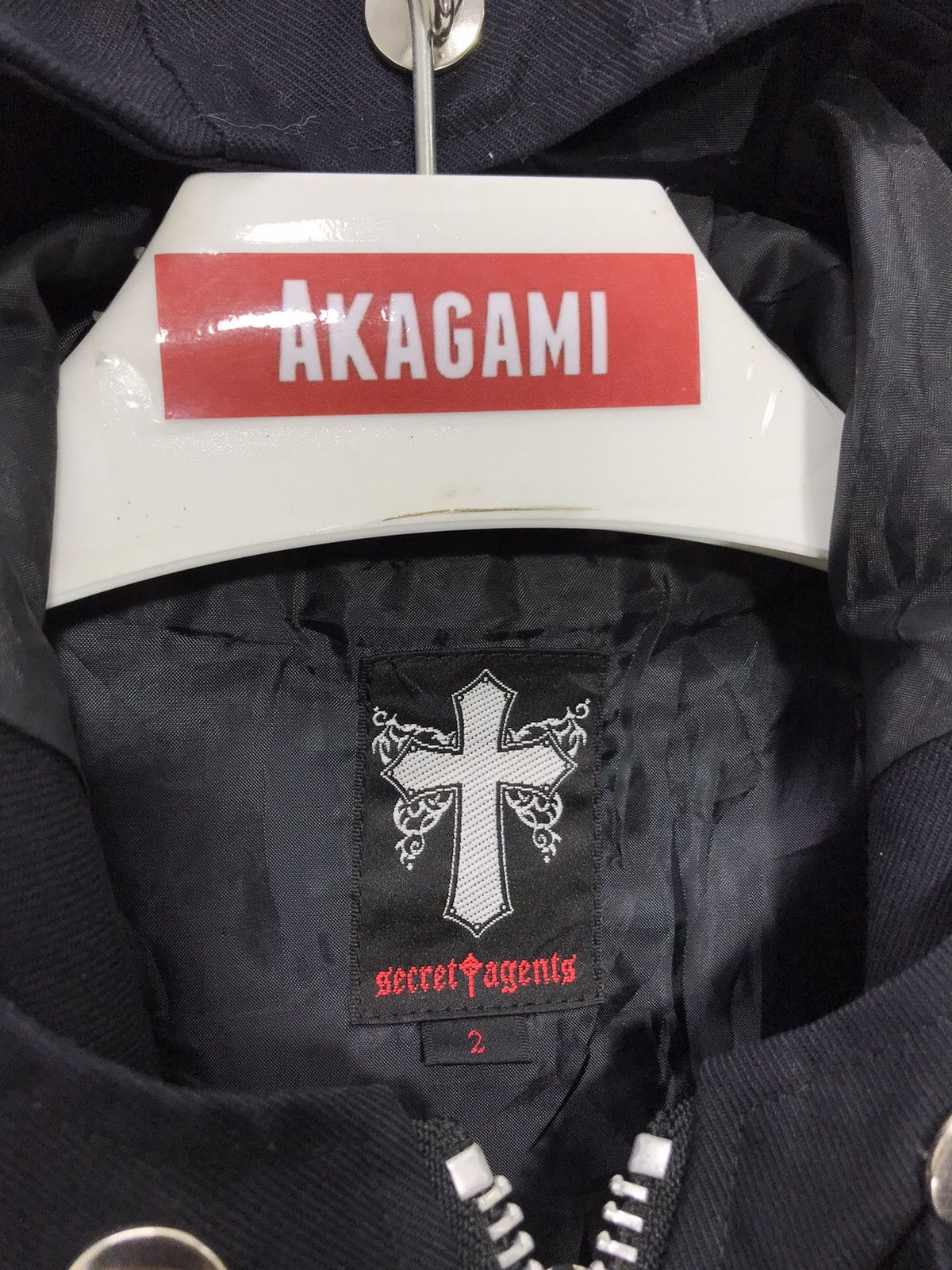 Japanese Brand 🧛‍♀️Secret Agents Fireman Parka 16🟩 Size US M / EU 48-50 / 2 - 7 Thumbnail