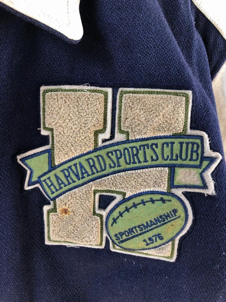 Vintage RARE 🔥VINTAGE HARVARD SPORTS CLUB NO.1 PLAYER VARSITY Size US M / EU 48-50 / 2 - 9 Thumbnail