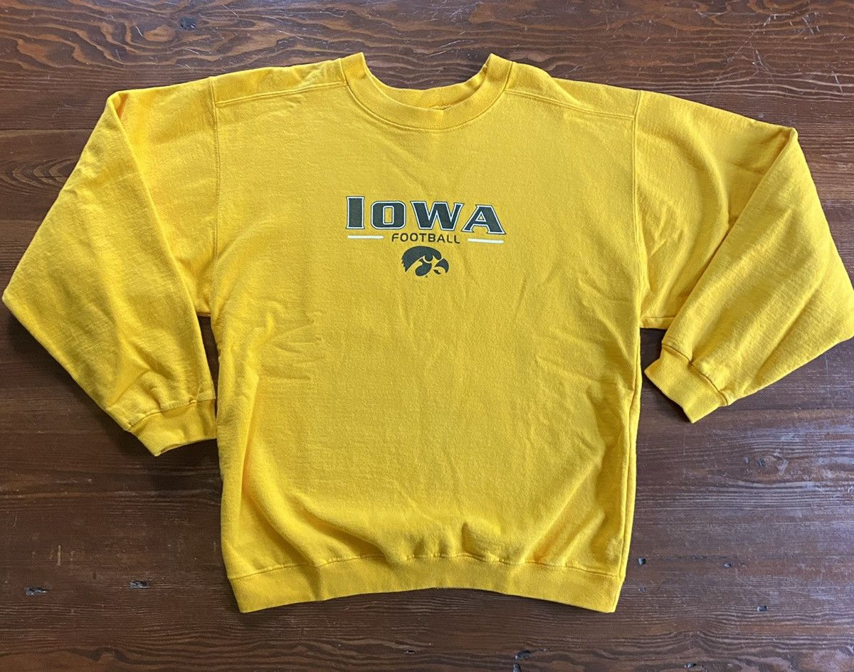 NCAA Vintage Early 90’s Iowa Football Crewneck Sweatshirt Size US M / EU 48-50 / 2 - 1 Thumbnail