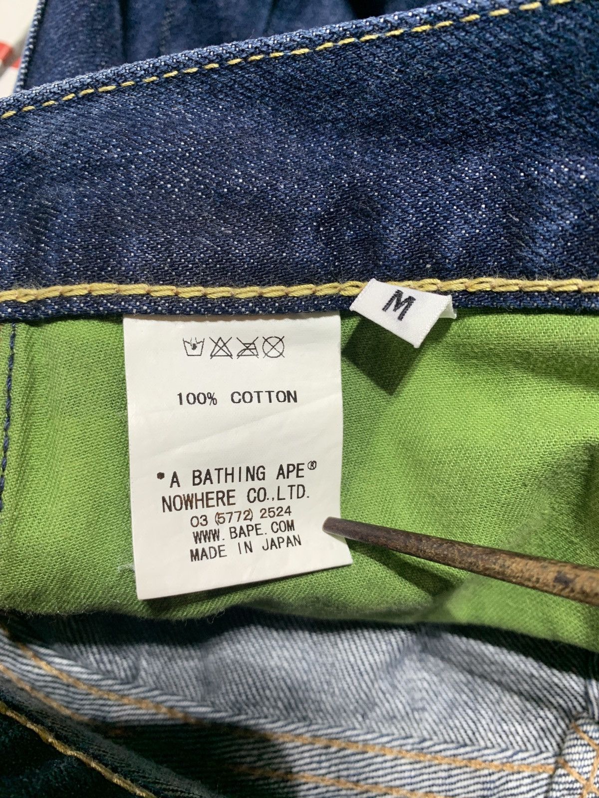 Bape Bape Star Jeans Size US 32 / EU 48 - 6 Thumbnail