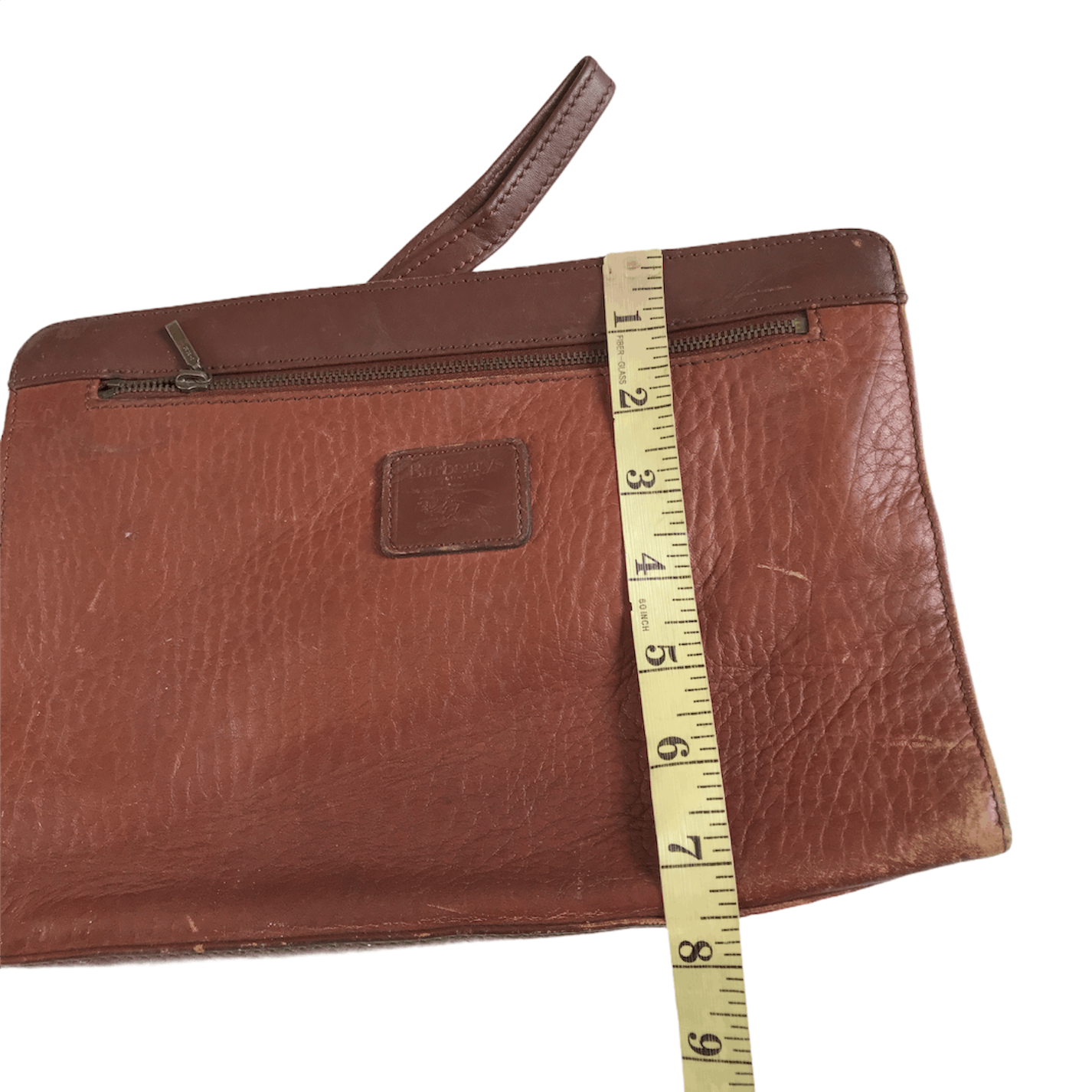 Burberry Vintage Leather Burberrys Clutch bag Size ONE SIZE - 18 Thumbnail