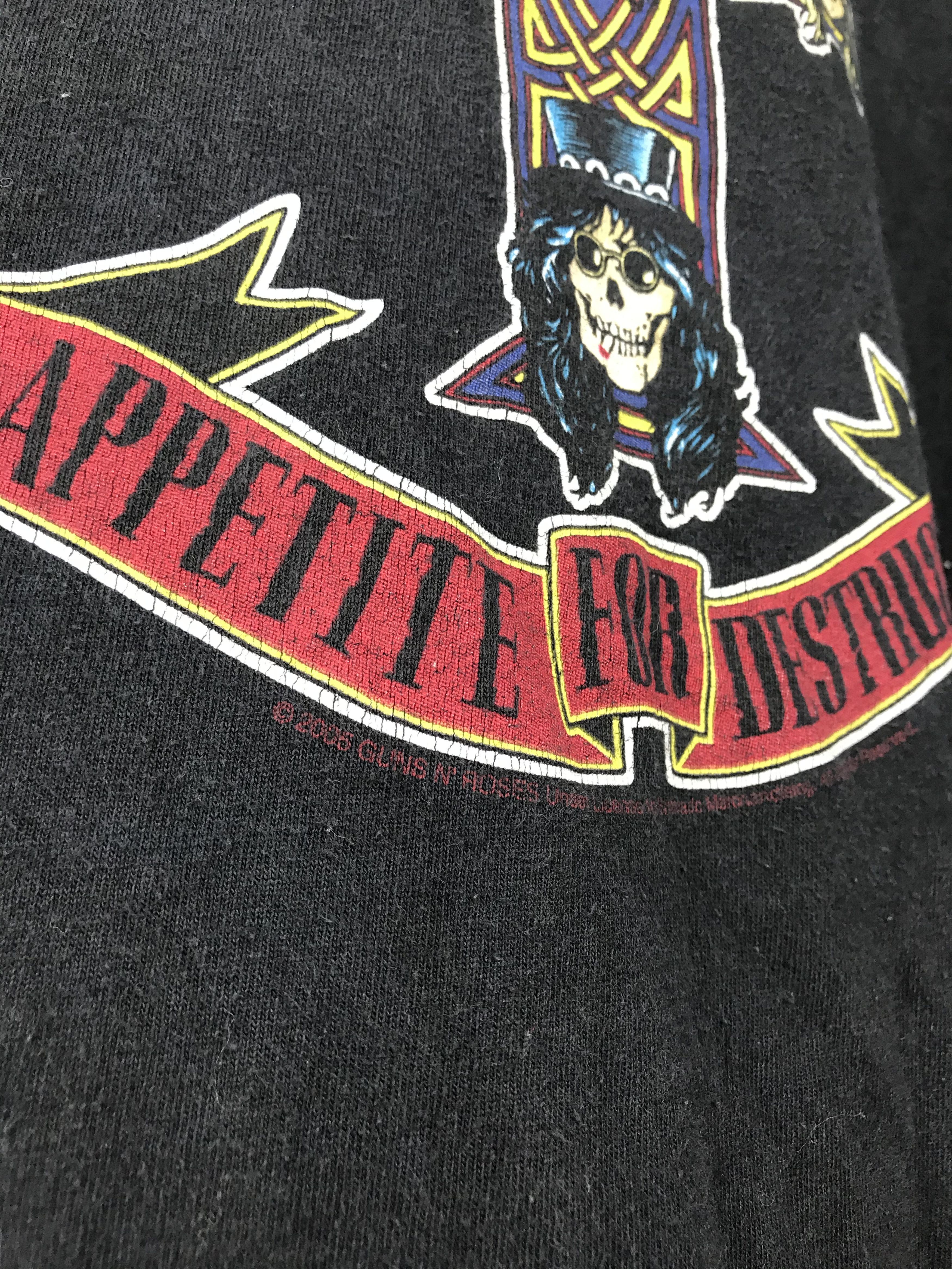 Band Tees × Guns N' Roses × Vintage Vintage 2006 GUNS N ROSES T-Shirt Size US XL / EU 56 / 4 - 2 Thumbnail