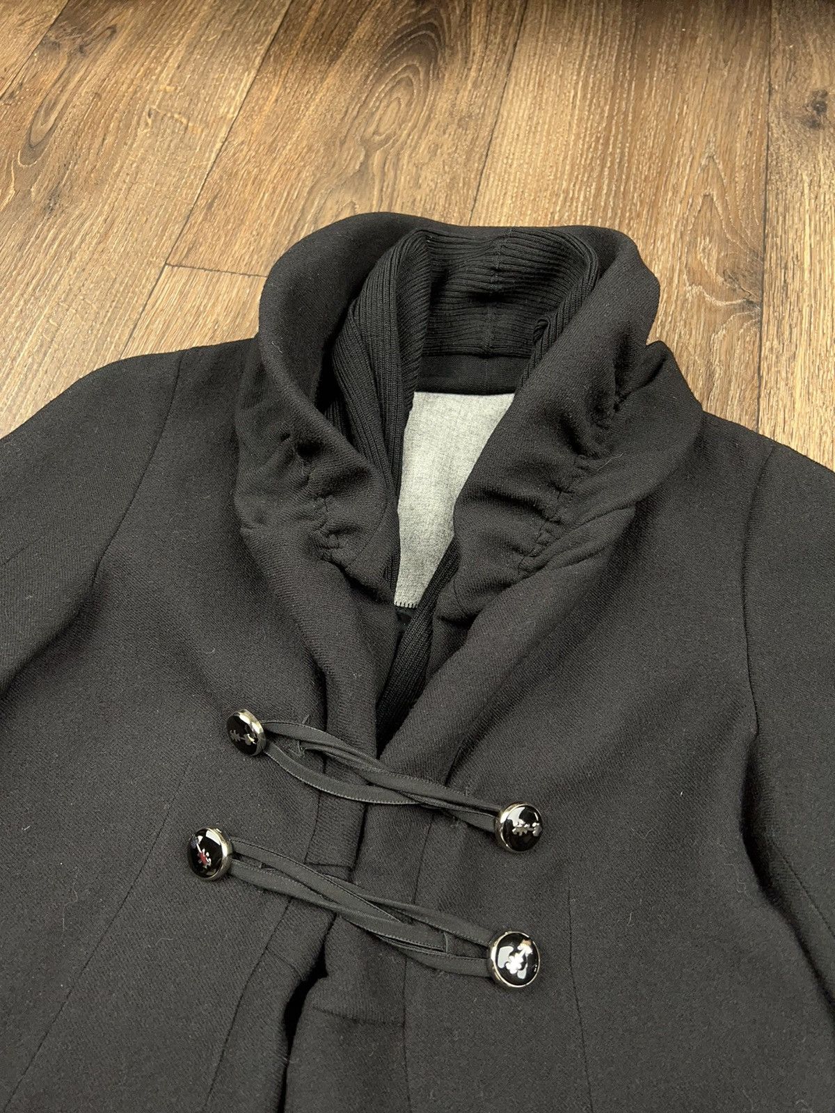 Marithe + Francois Girbaud Marithe Francois Girbaud Wool Blazer Jacket Avant-garde Size M / US 6-8 / IT 42-44 - 3 Thumbnail
