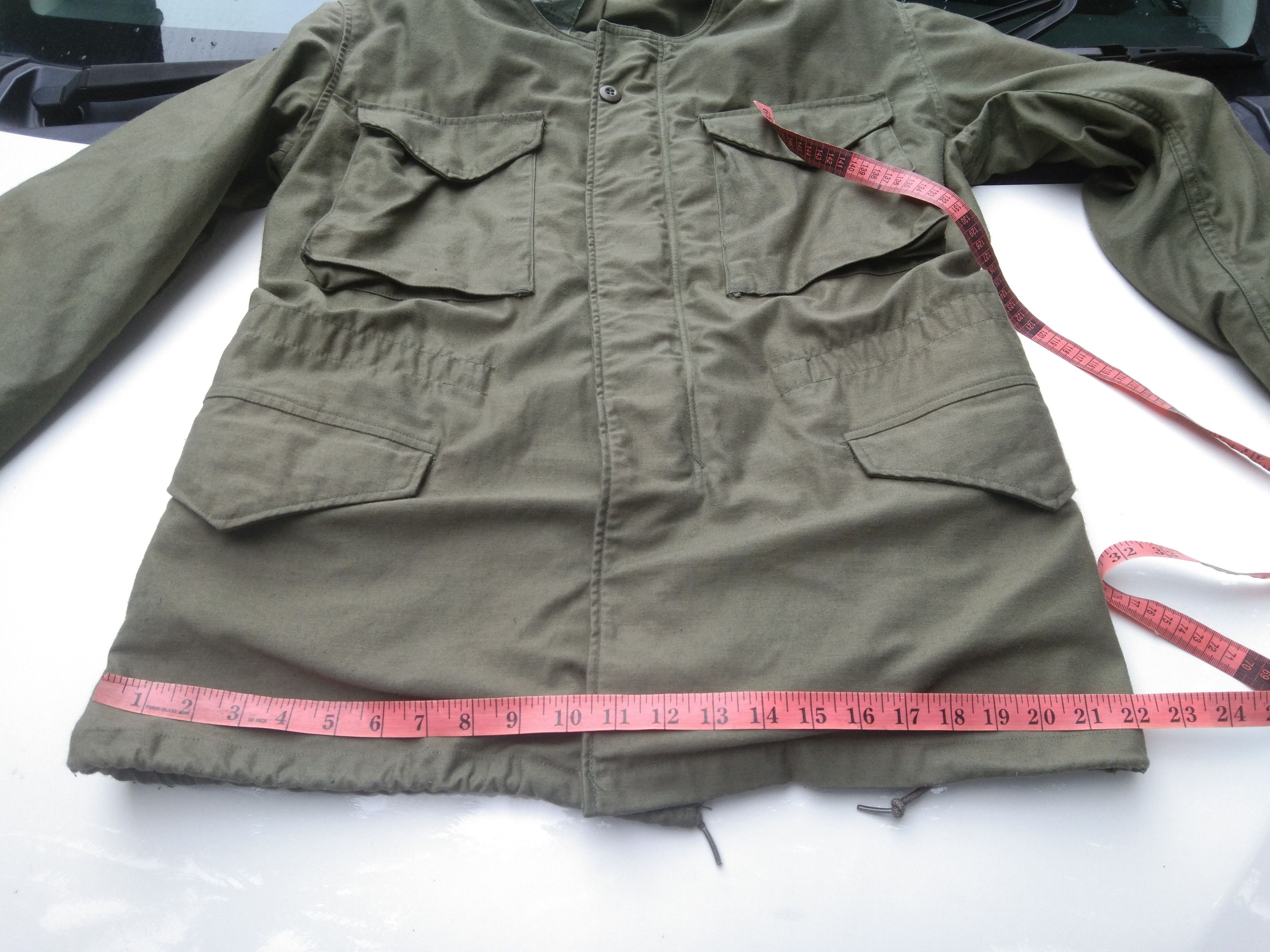 Vintage MILITARY OG 107 FIELD JACKET Size US S / EU 44-46 / 1 - 9 Thumbnail