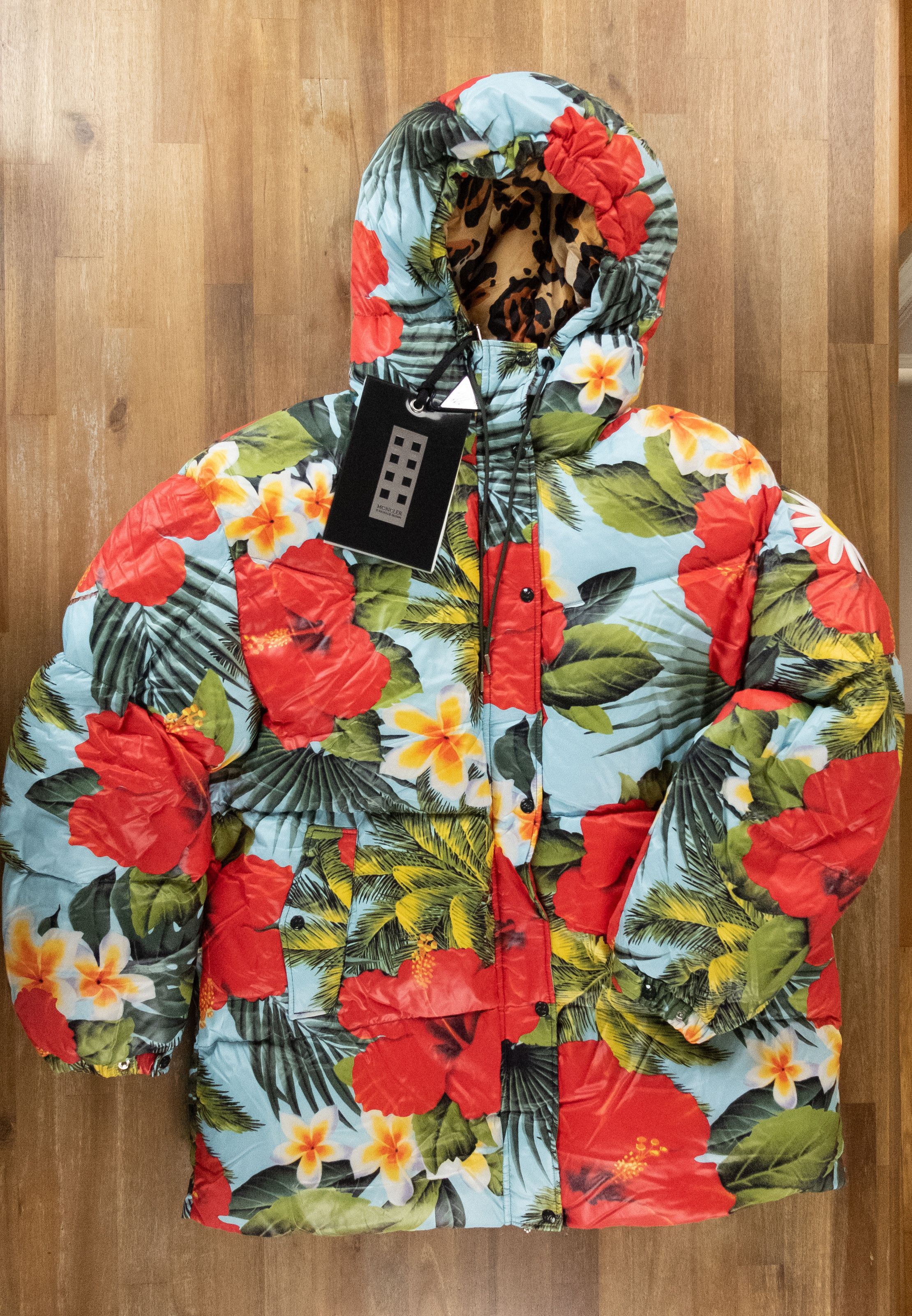 Moncler MONCLER Genius x Richard Quinn Mary floral down puffer coat Size M / US 6-8 / IT 42-44 - 4 Thumbnail