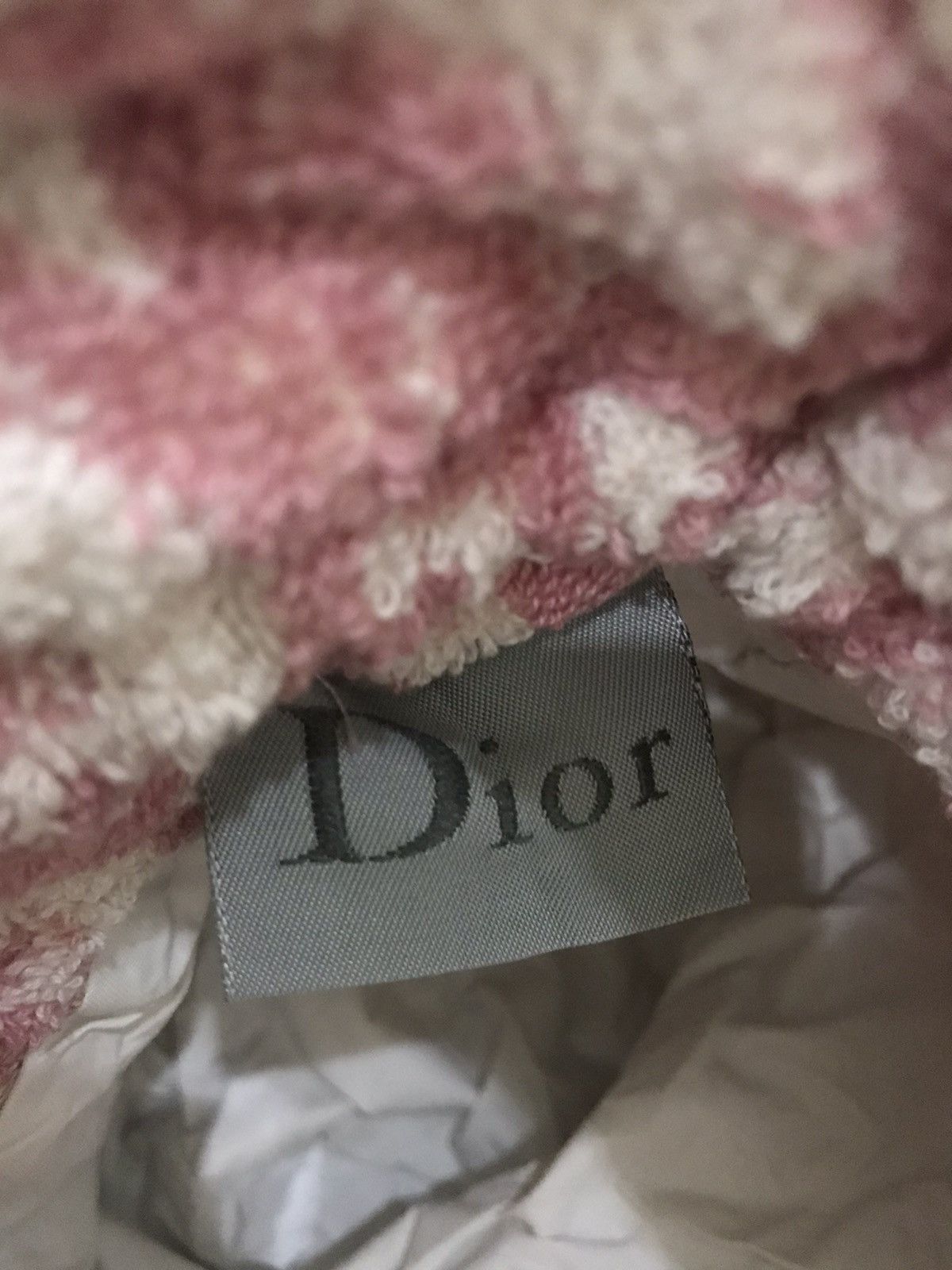 Christian Dior Monsieur Christian Dior Bag Diorissimo Girly Terry Cloth Size ONE SIZE - 10 Thumbnail