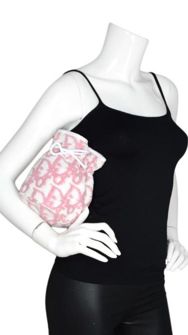 Christian Dior Monsieur Christian Dior Bag Diorissimo Girly Terry Cloth Size ONE SIZE - 1 Thumbnail