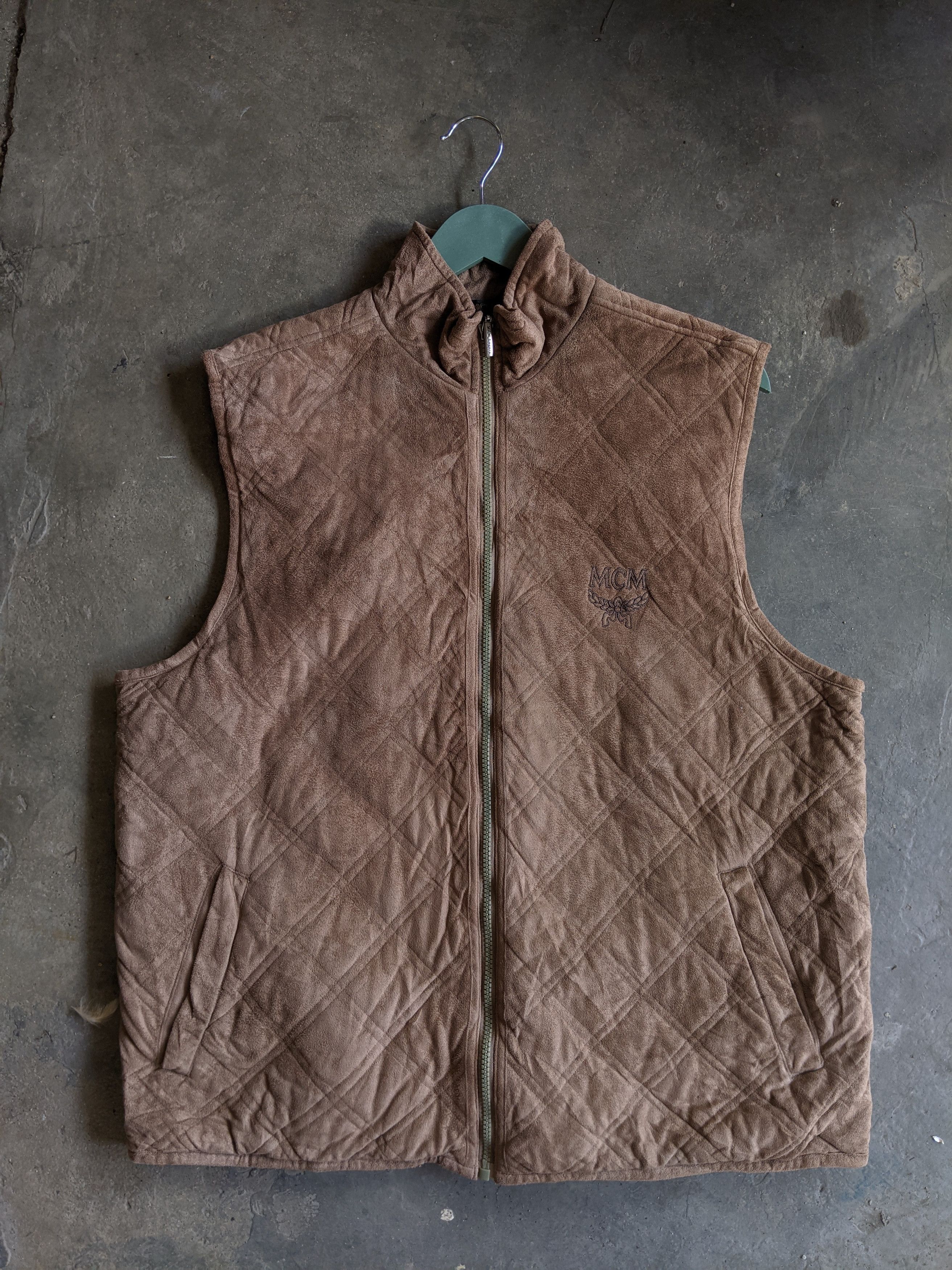 MCM Vintage MCM Fleece Vest Size US L / EU 52-54 / 3 - 1 Thumbnail