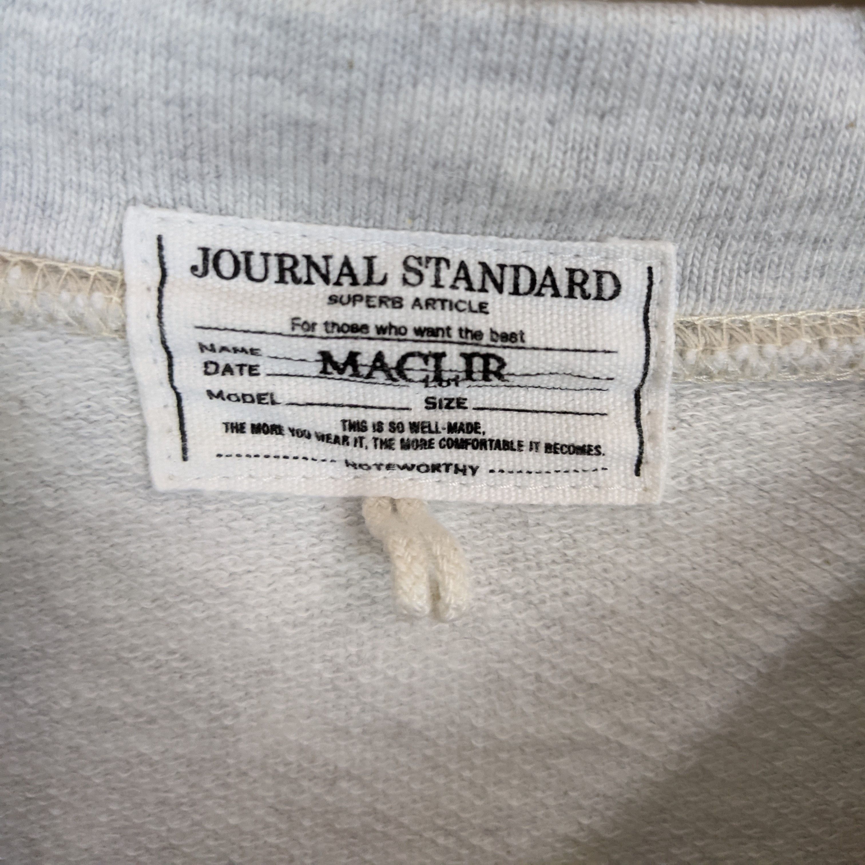 Japanese Brand JOURNAL STANDARD Japan Jumper Sweatshirt Size US S / EU 44-46 / 1 - 11 Thumbnail