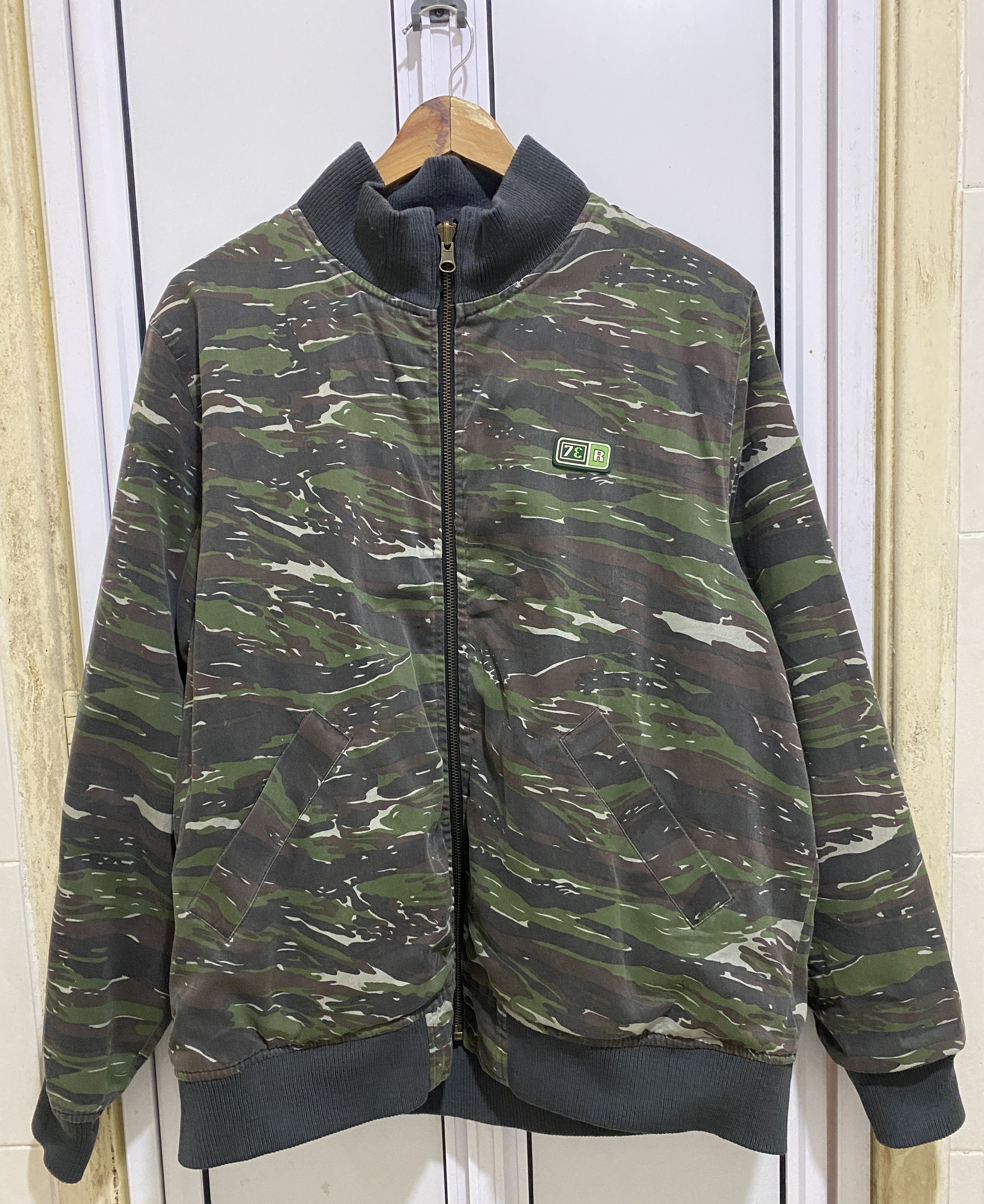 Japanese Brand JAPAN 73-R CAMO REVERSIBLE JACKET Size US M / EU 48-50 / 2 - 1 Thumbnail