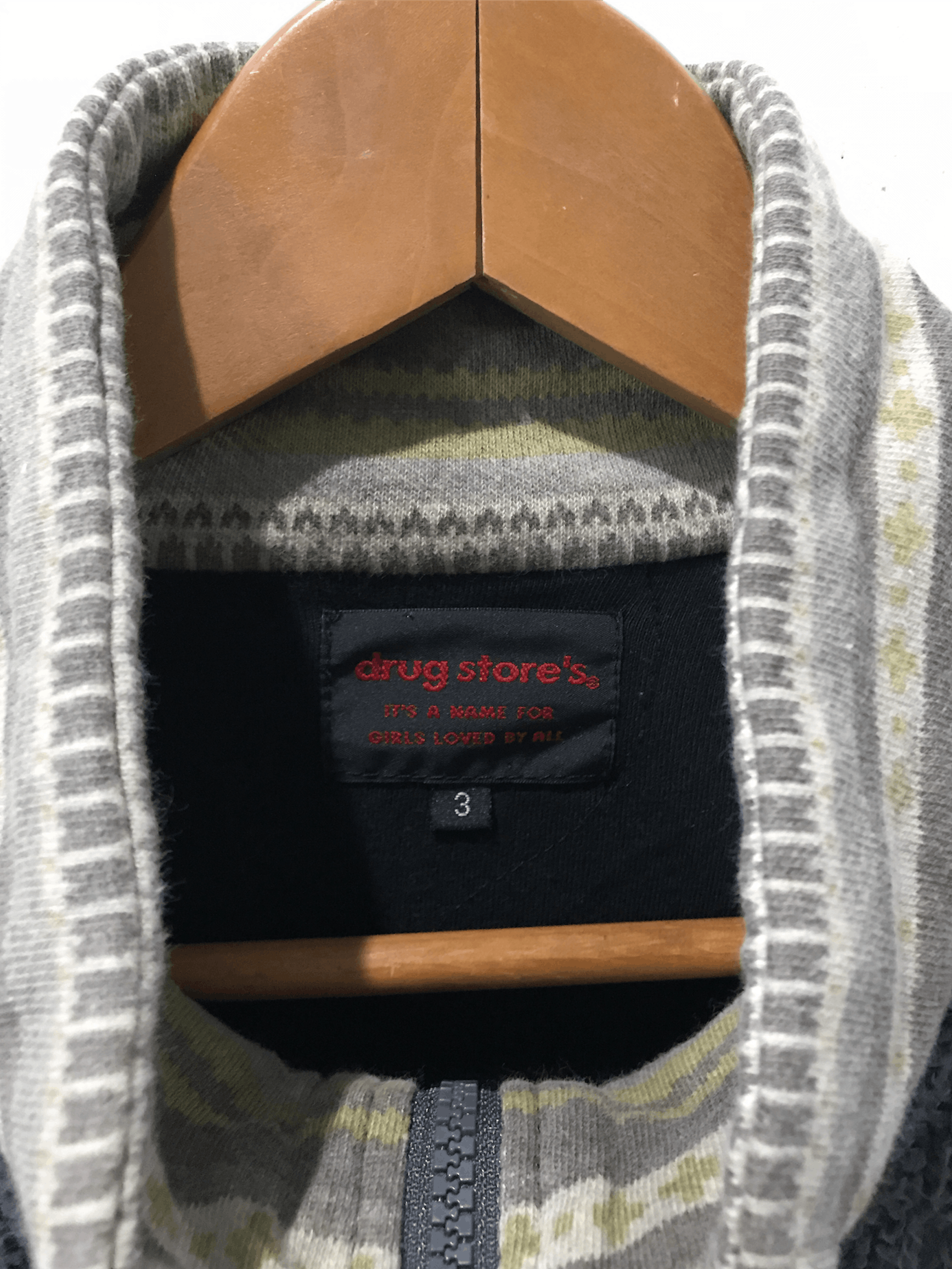 Japanese Brand × Uniqlo Drug Store's Fleece Jacket Size US S / EU 44-46 / 1 - 3 Thumbnail
