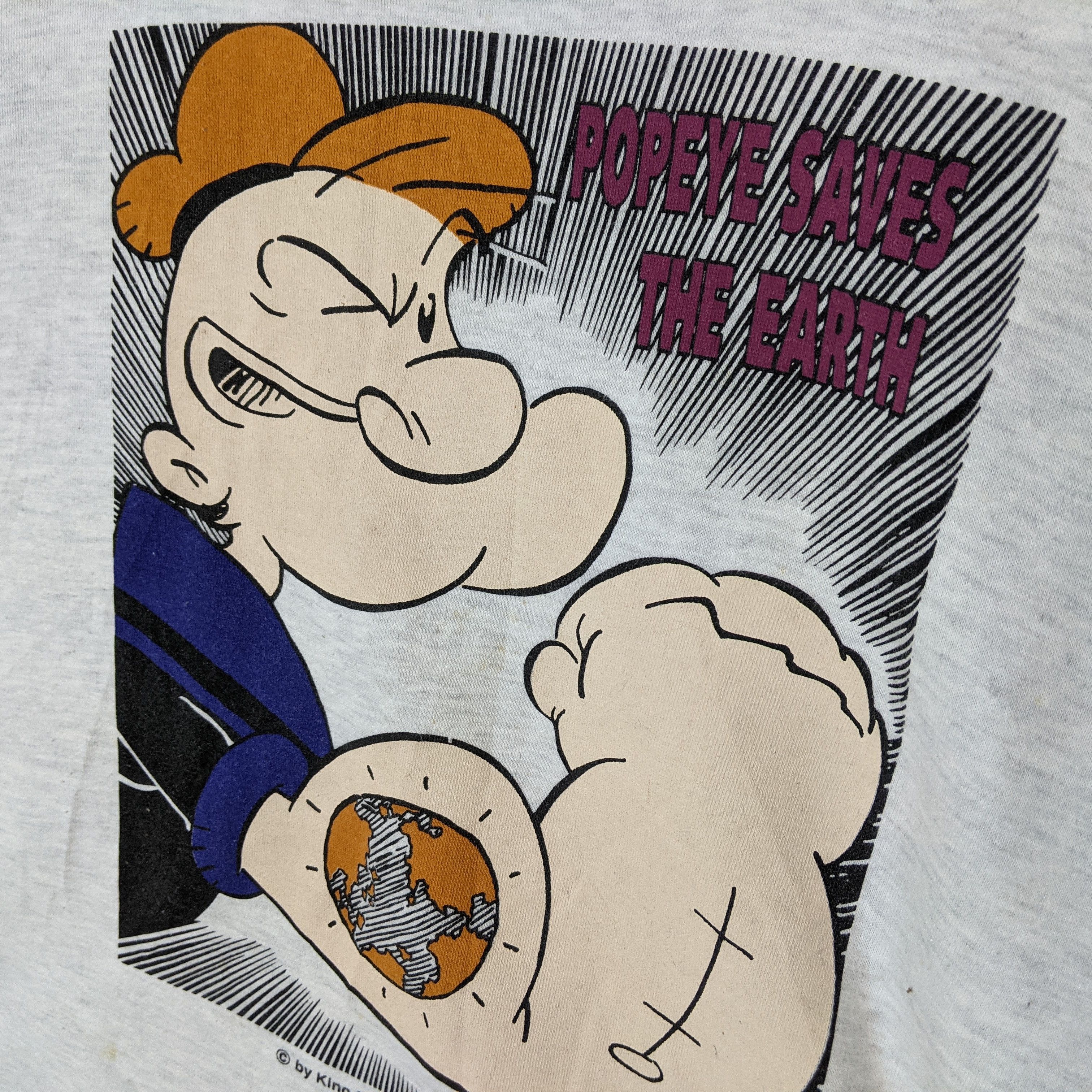 Cartoon Network Vintage POPEYE The Sailormoon Pyjamas Jumper Size US L / EU 52-54 / 3 - 5 Thumbnail