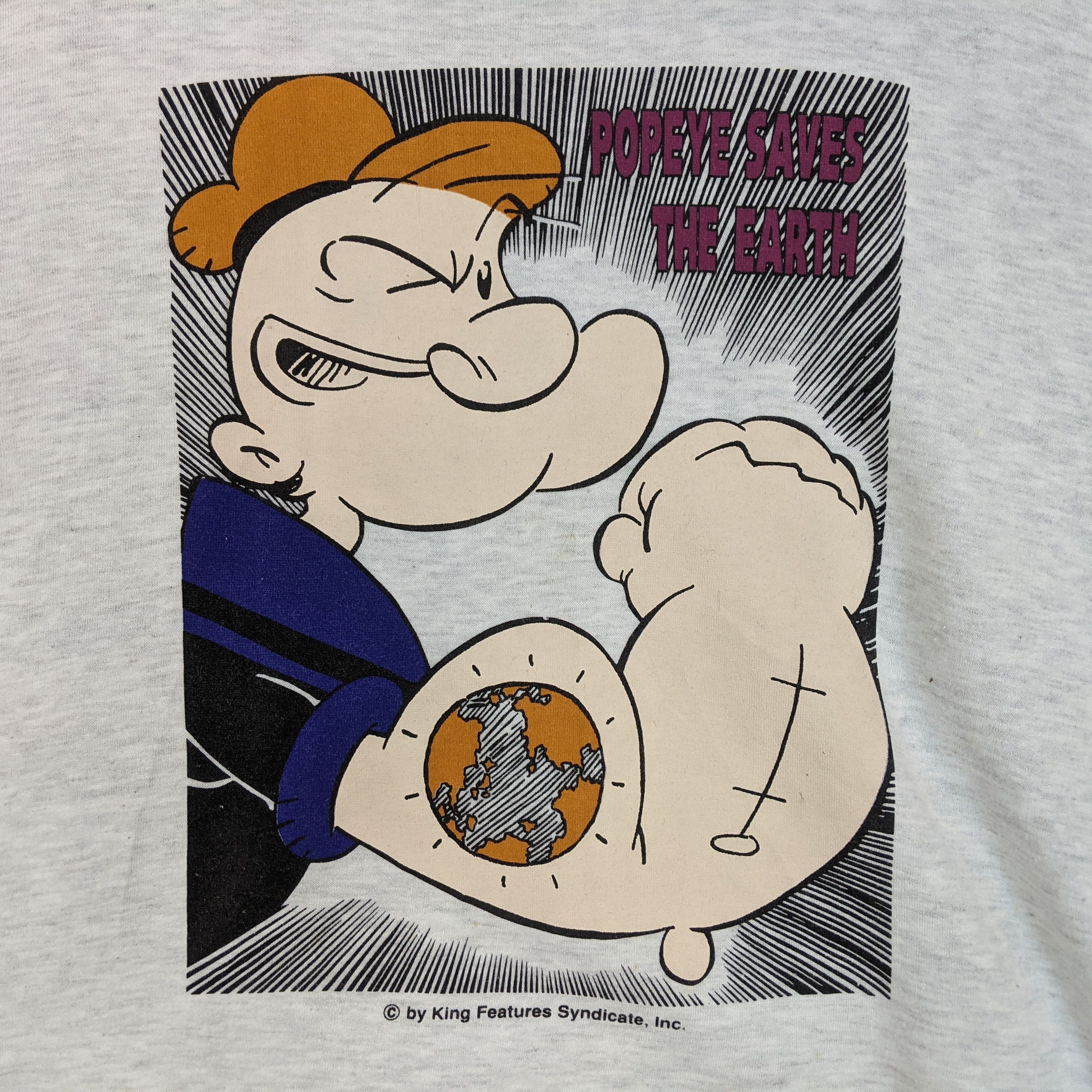 Cartoon Network Vintage POPEYE The Sailormoon Pyjamas Jumper Size US L / EU 52-54 / 3 - 4 Thumbnail