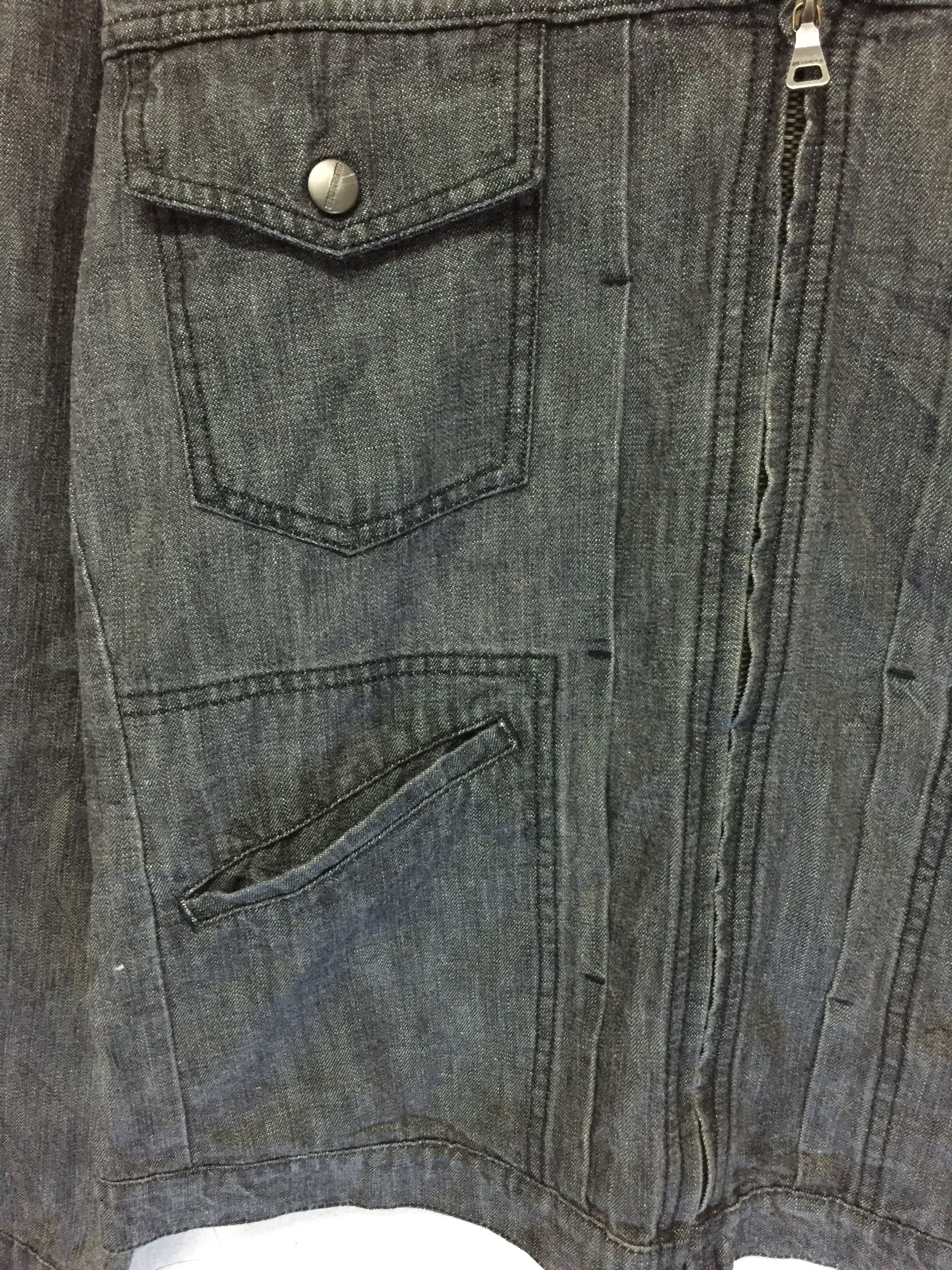 Jil Sander Vtg Jil sander denim jacket Size US M / EU 48-50 / 2 - 7 Thumbnail
