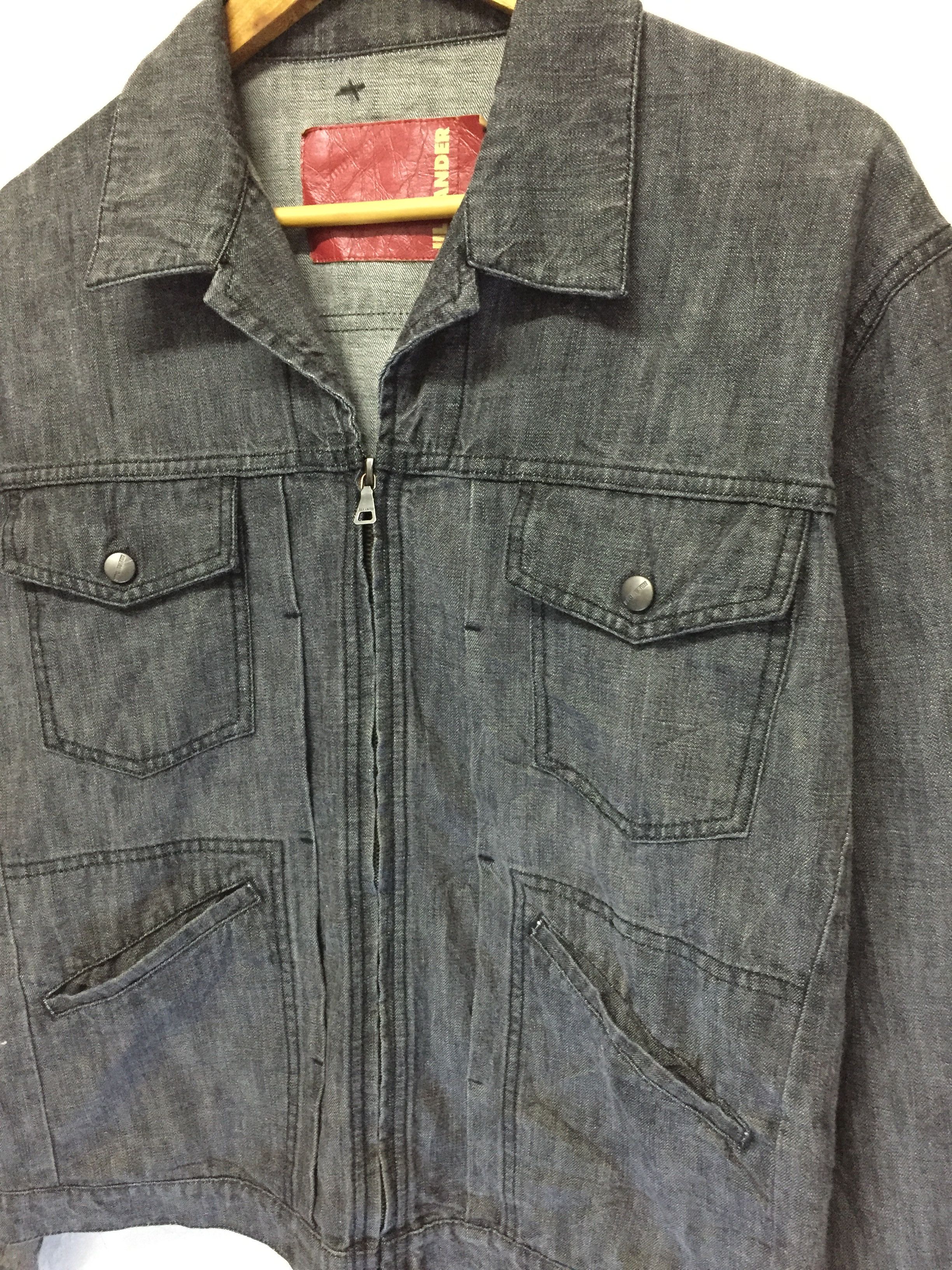 Jil Sander Vtg Jil sander denim jacket Size US M / EU 48-50 / 2 - 5 Thumbnail