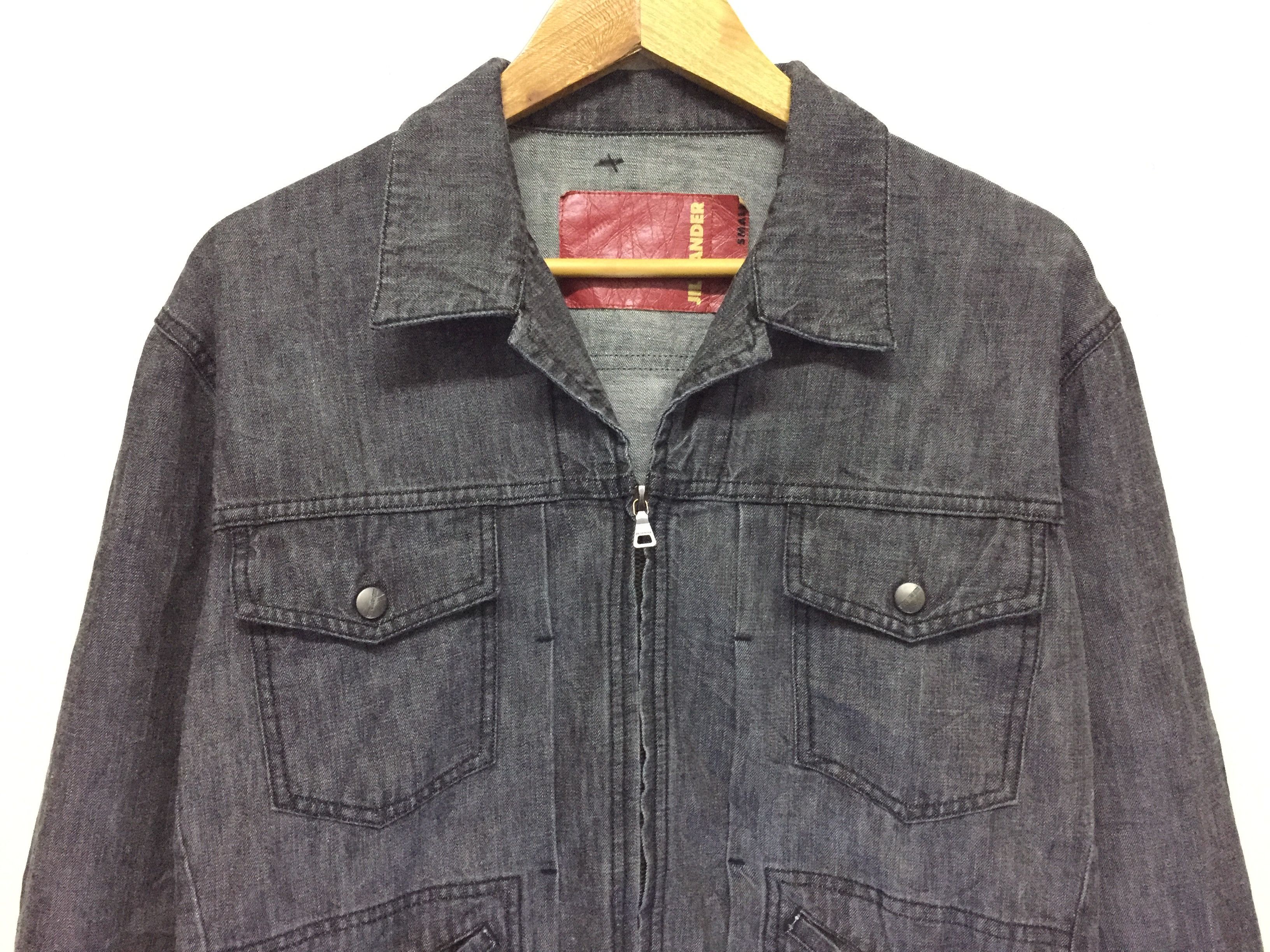 Jil Sander Vtg Jil sander denim jacket Size US M / EU 48-50 / 2 - 3 Thumbnail