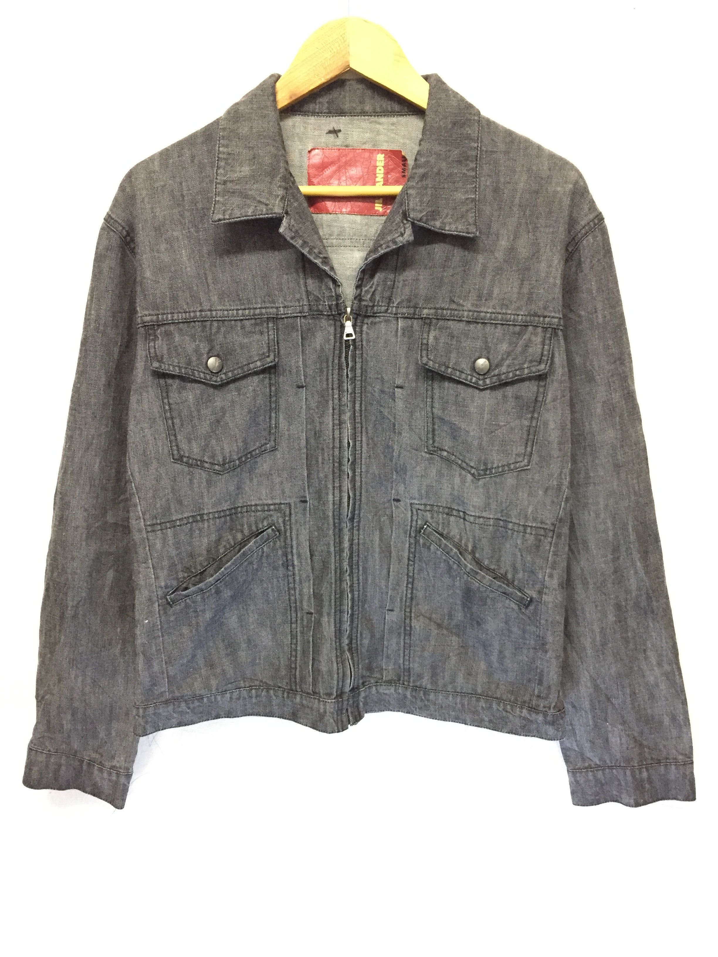 Jil Sander Vtg Jil sander denim jacket Size US M / EU 48-50 / 2 - 2 Thumbnail