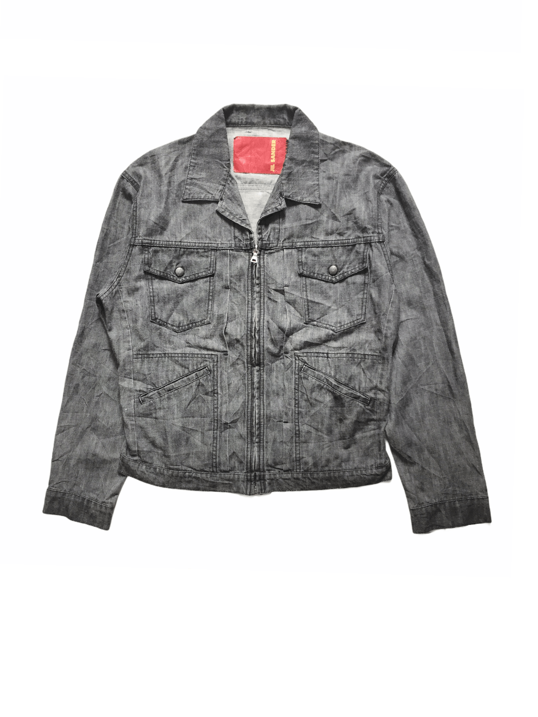 Jil Sander Vtg Jil sander denim jacket Size US M / EU 48-50 / 2 - 1 Thumbnail