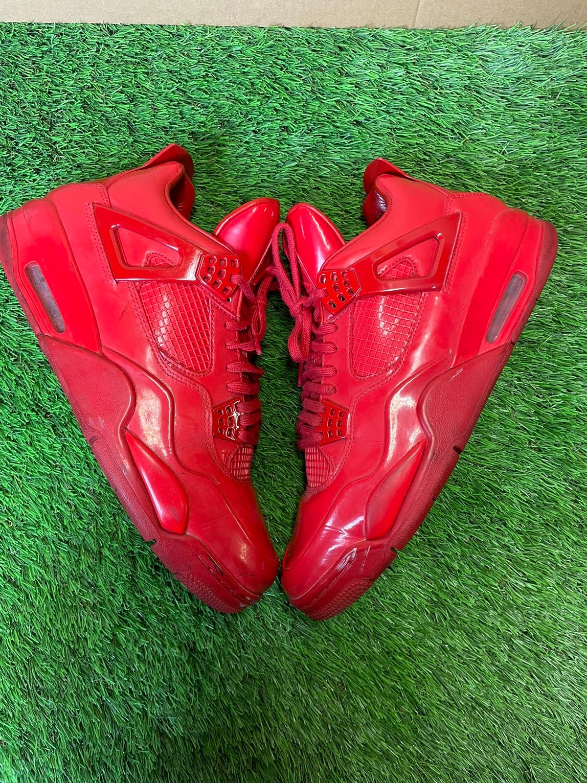 Pre-owned Jordan Brand 4 11lab4 Size 10.5 Used Shoes In Red