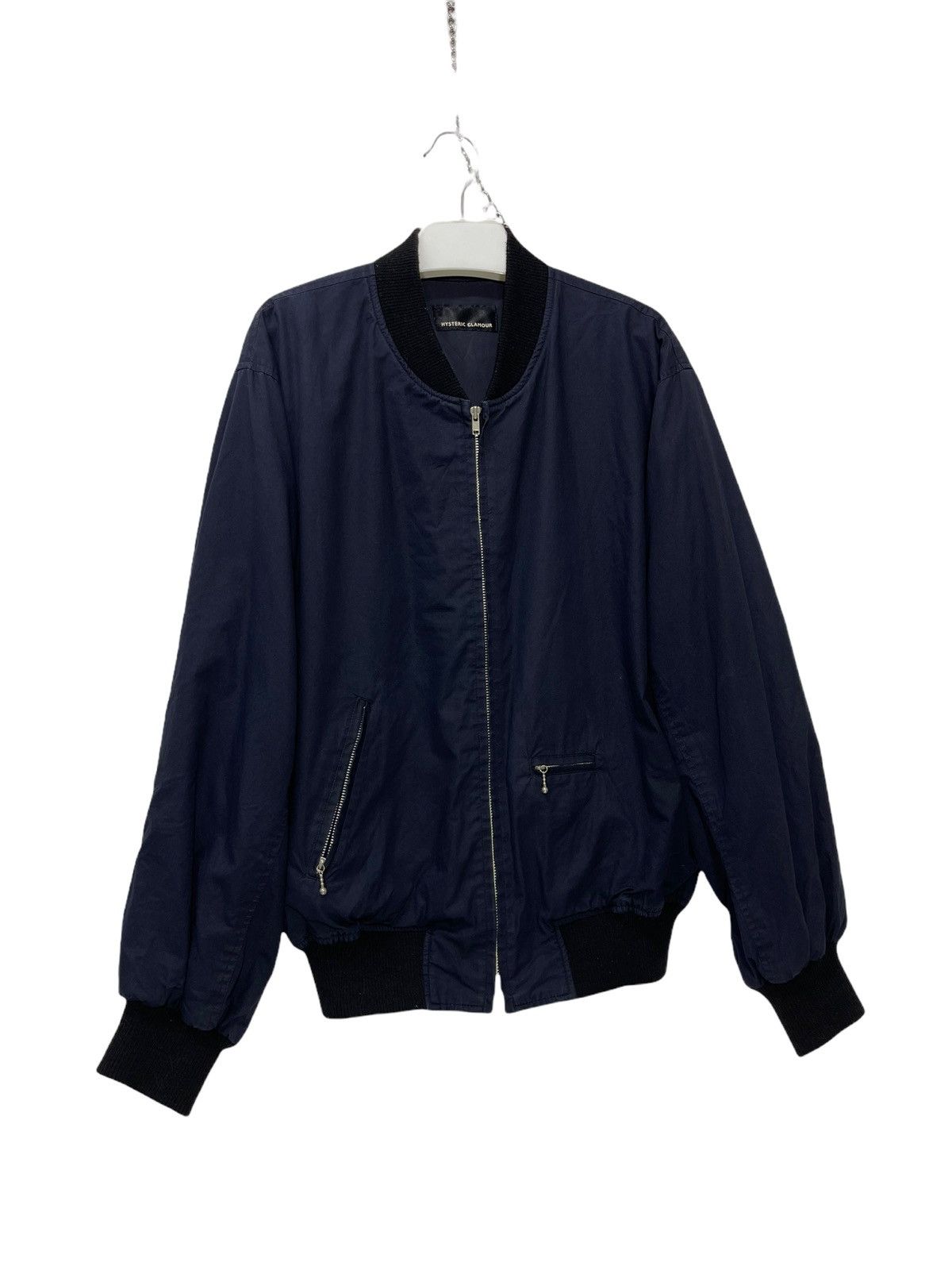 Hysteric Glamour Rare Vtg 90s Hysteric Bomber Jacket Thin Cotton 7🟩 Size US L / EU 52-54 / 3 - 4 Thumbnail