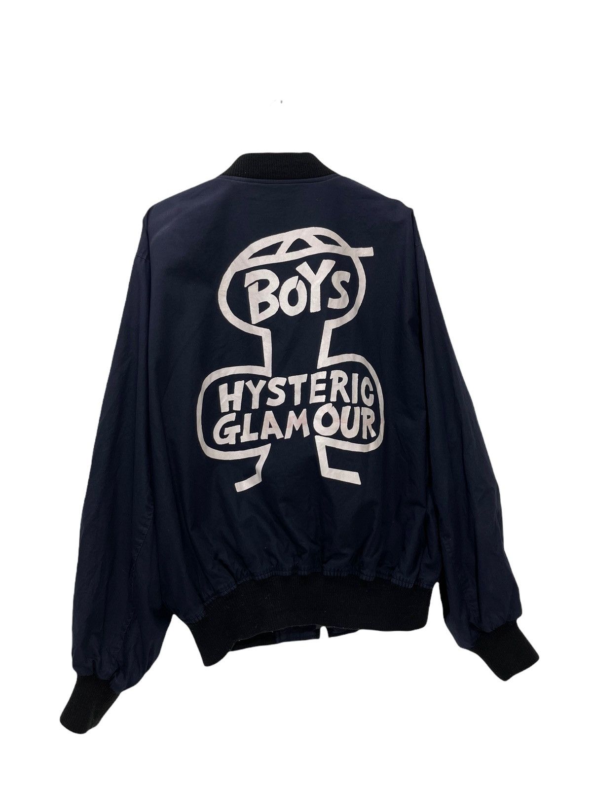 Hysteric Glamour Rare Vtg 90s Hysteric Bomber Jacket Thin Cotton 7🟩 Size US L / EU 52-54 / 3 - 1 Thumbnail