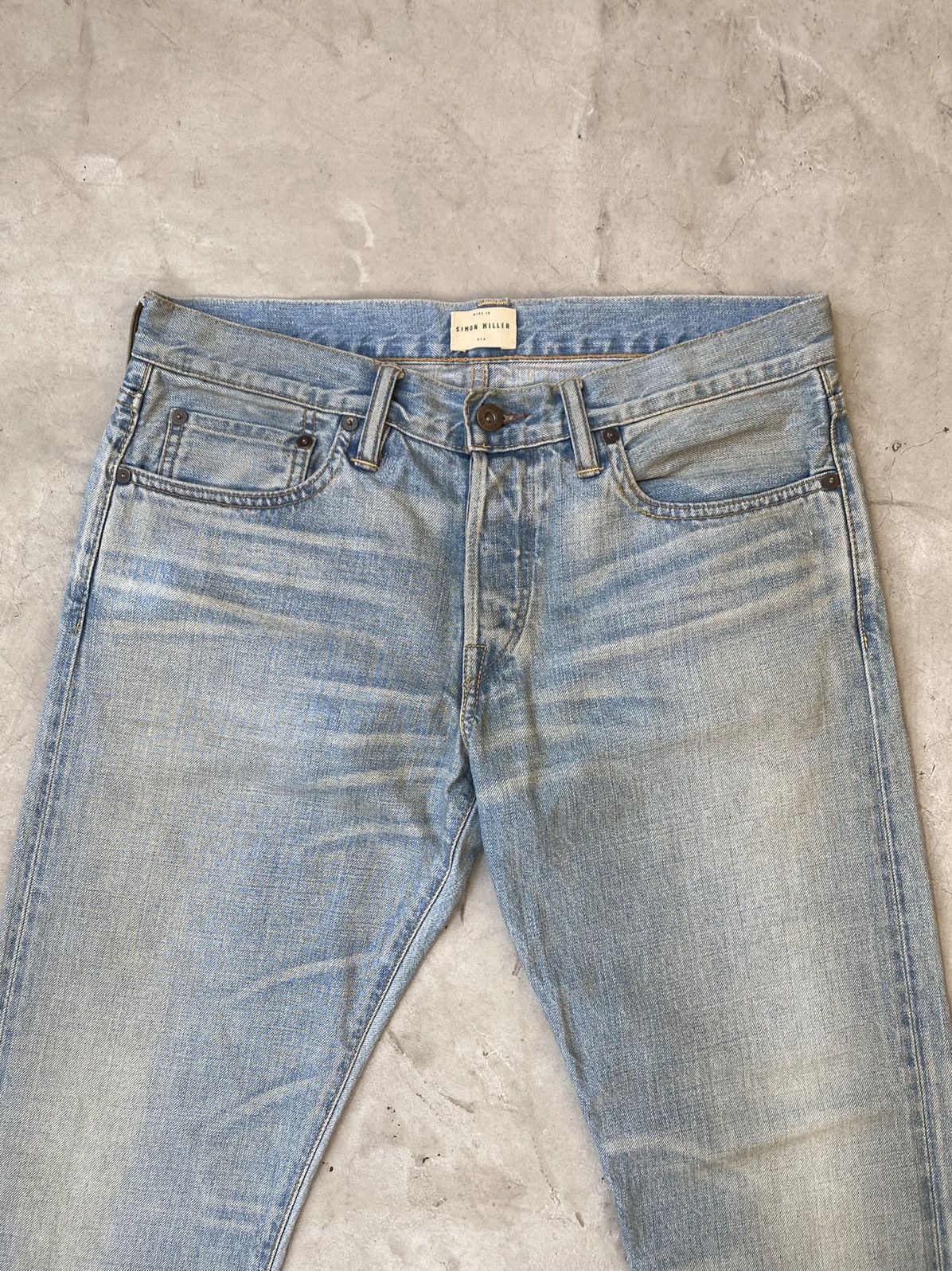 Simon Miller Simon Miller Sandy Light Washed Selvedge Denim Size 33" - 5 Thumbnail